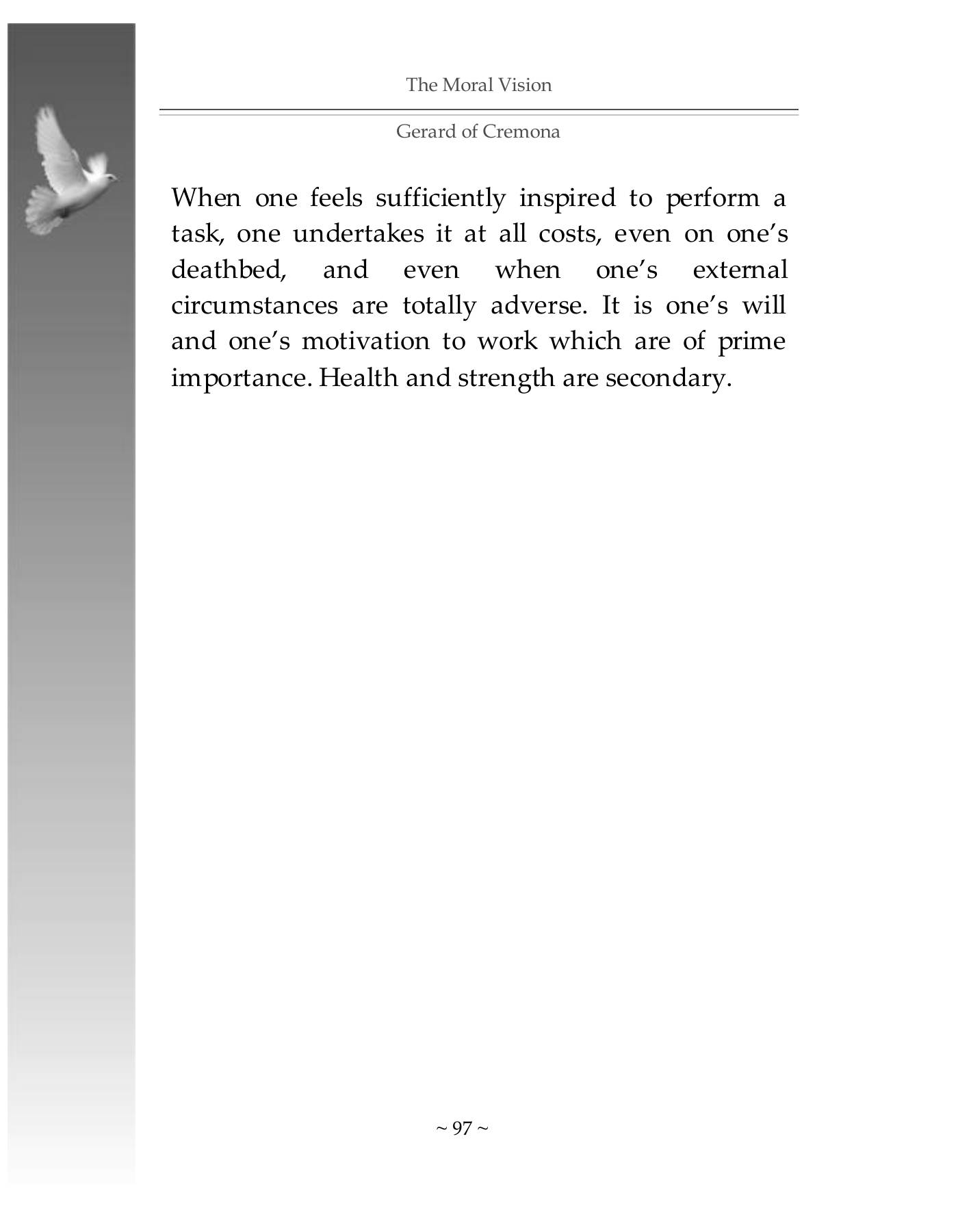 The printed page