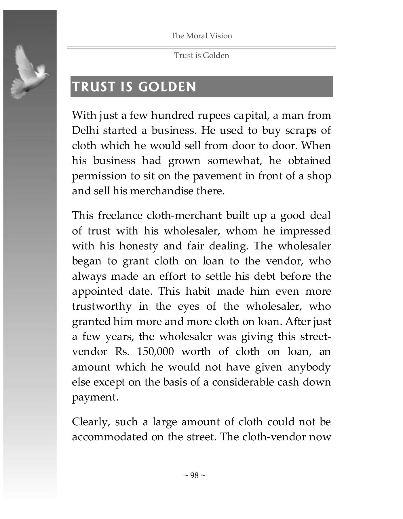 The printed page