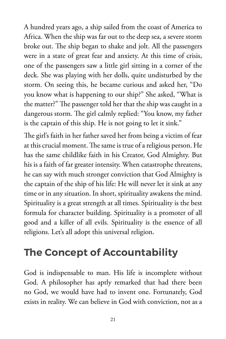 The printed page