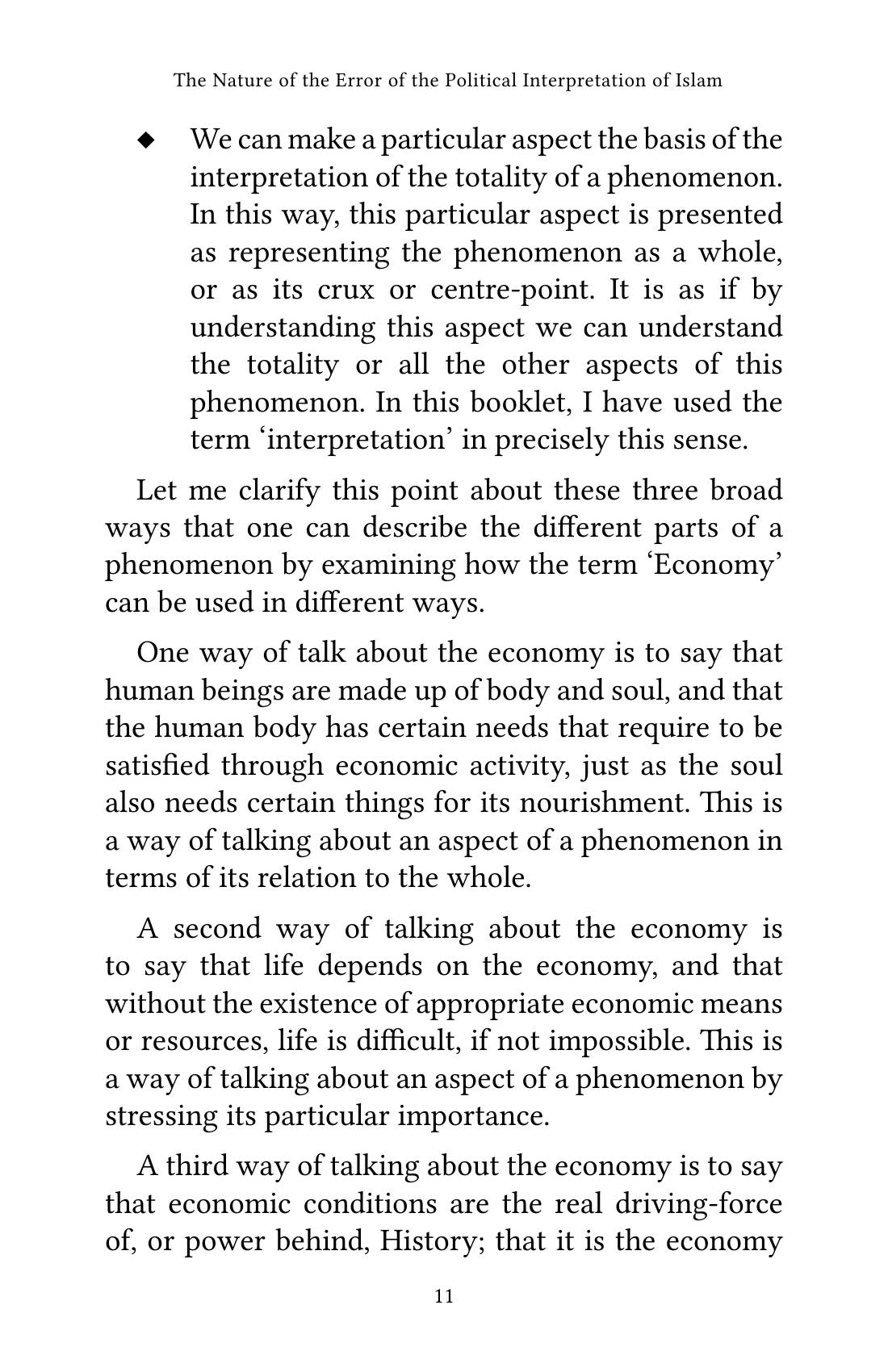 The printed page