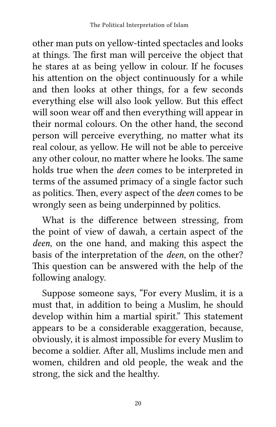 The printed page