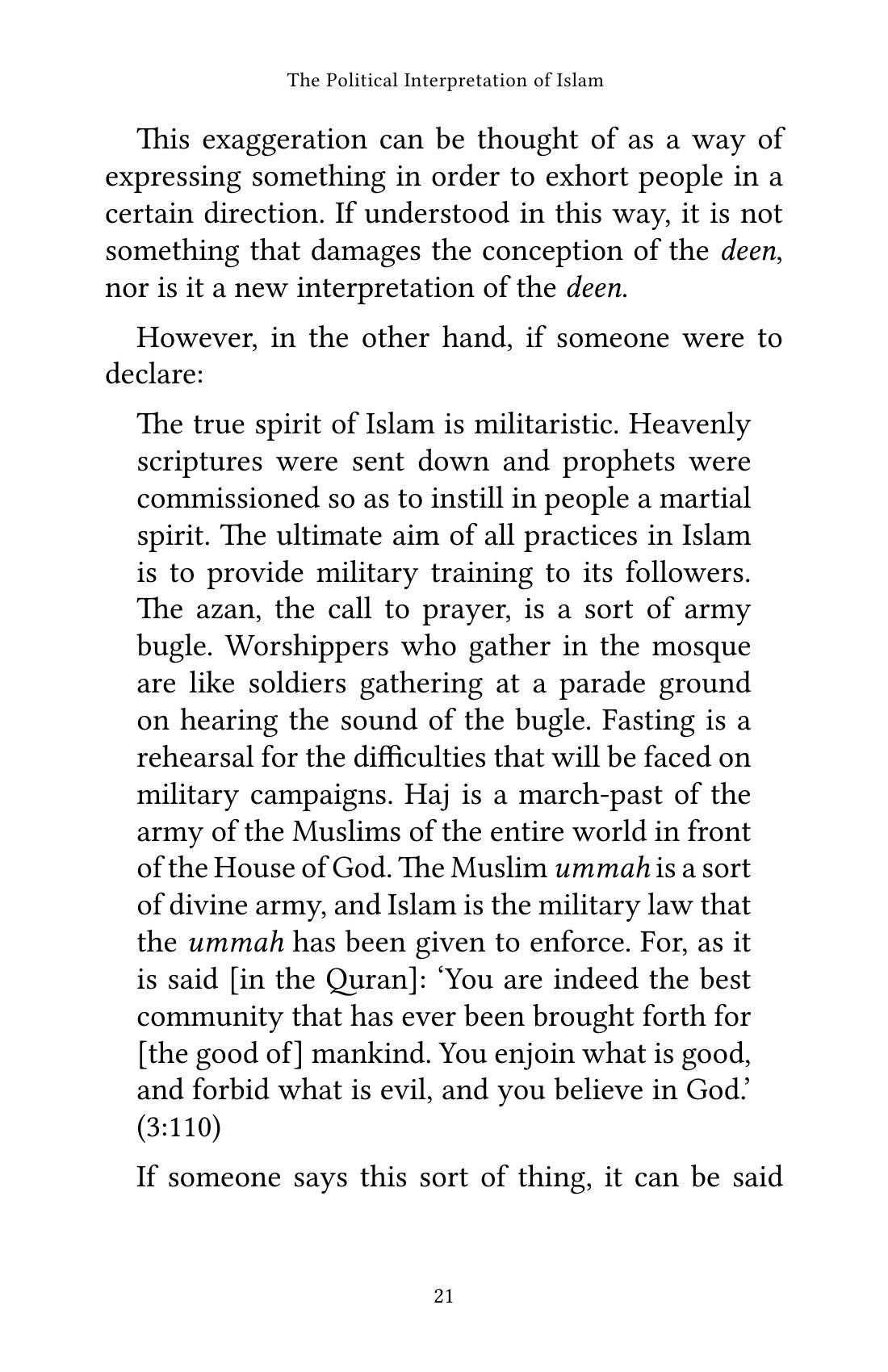 The printed page