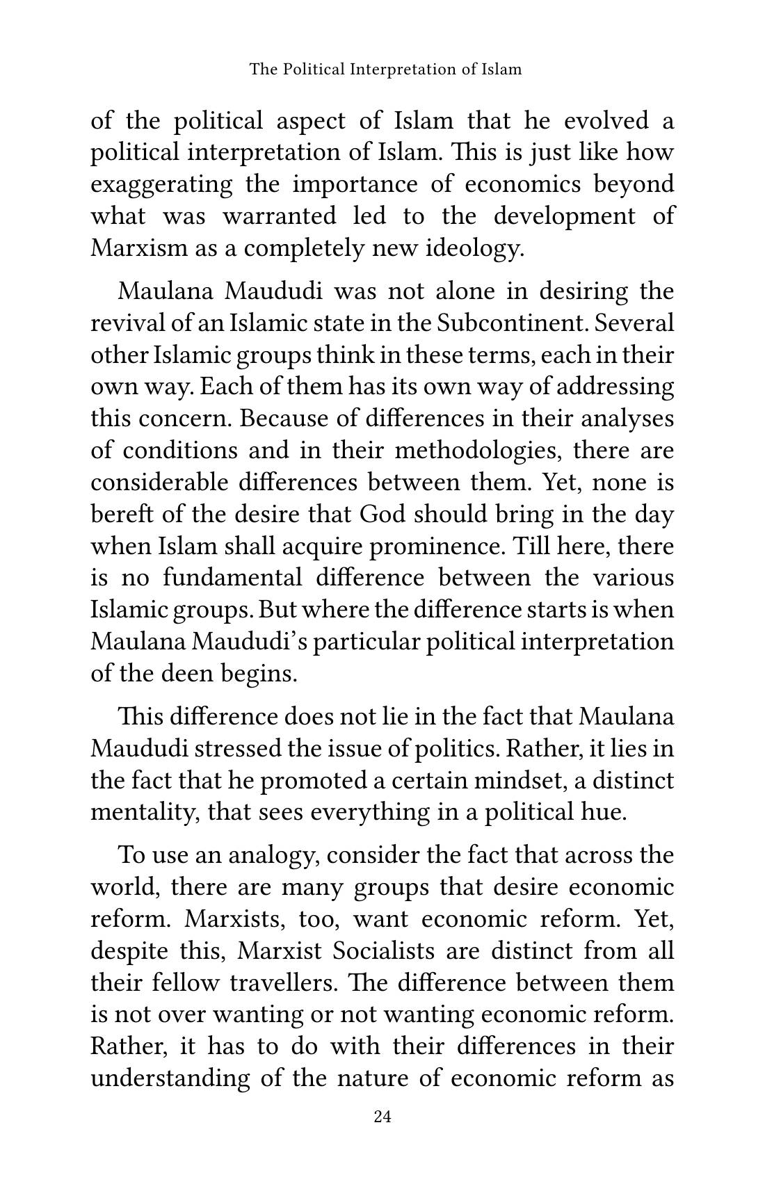 The printed page
