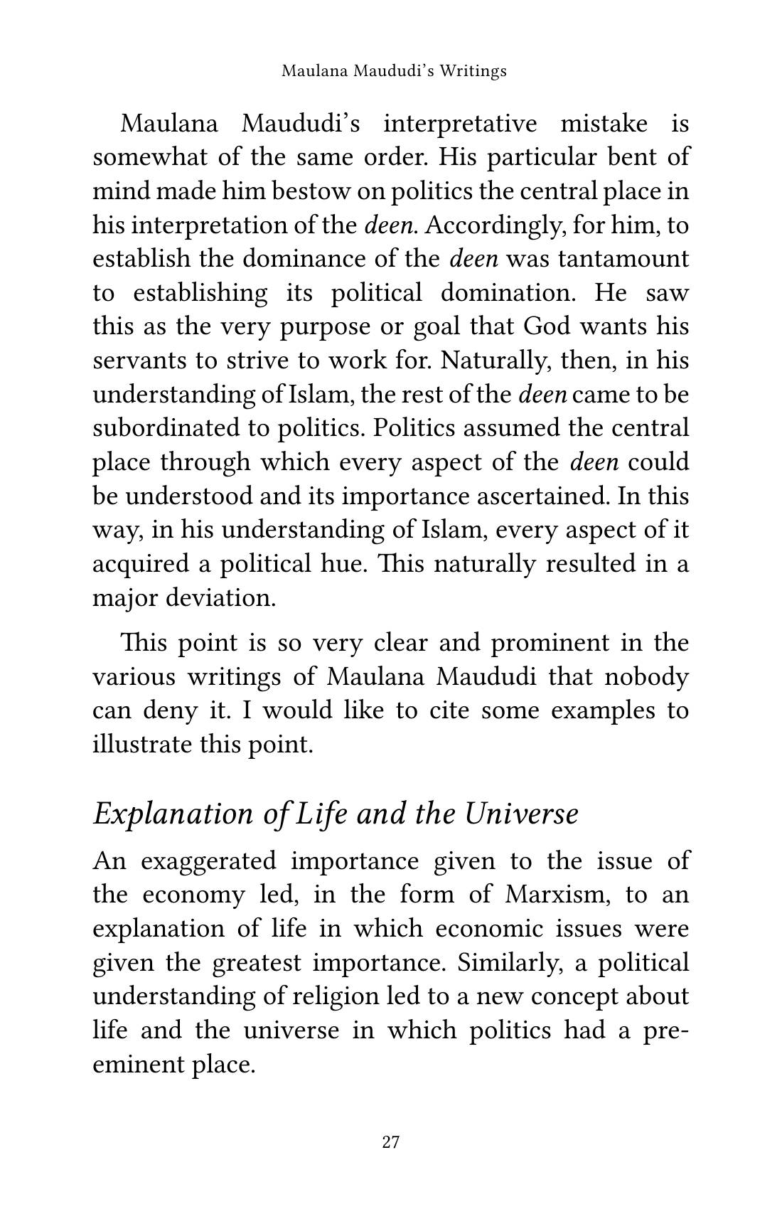 The printed page