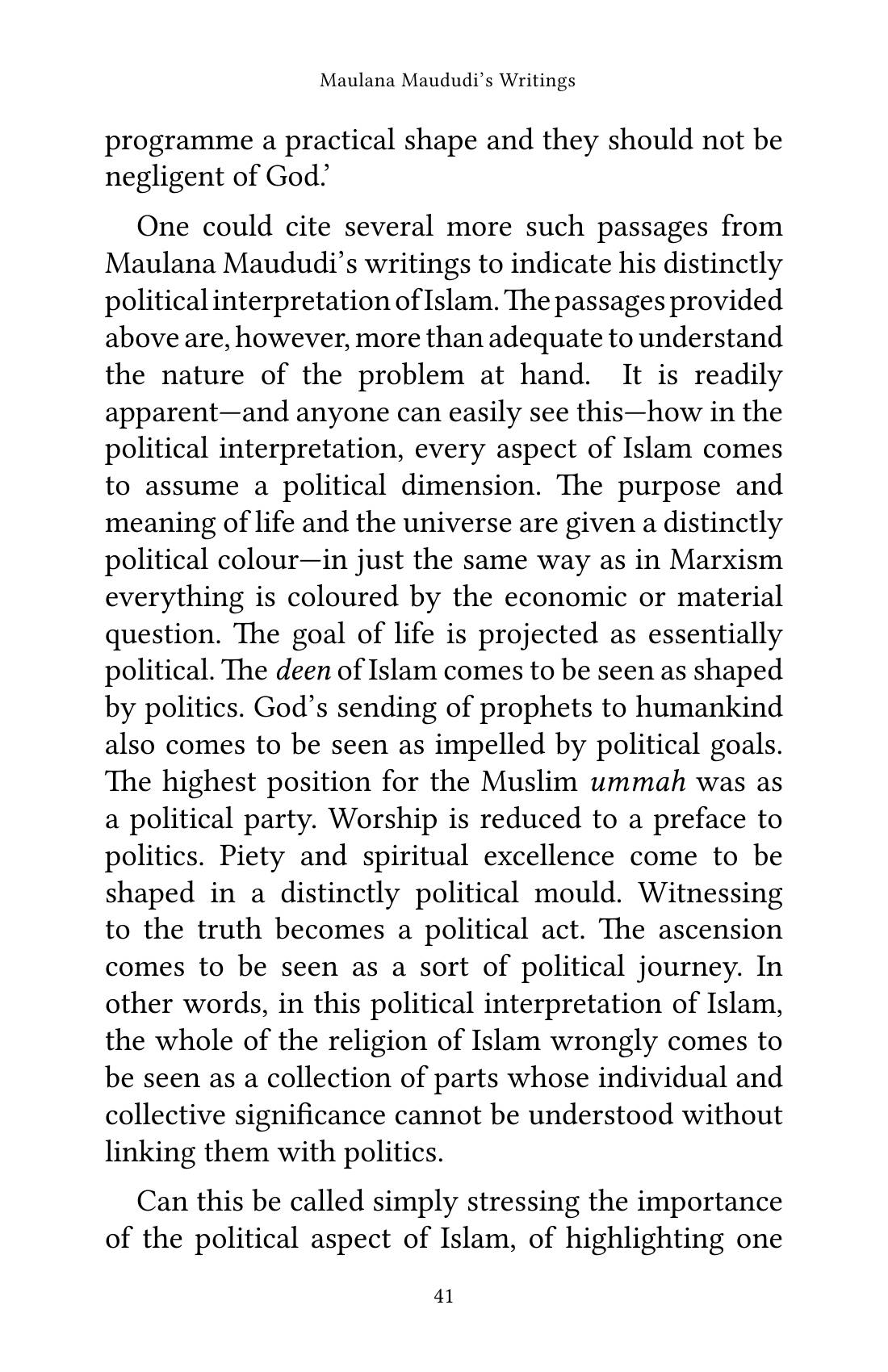 The printed page