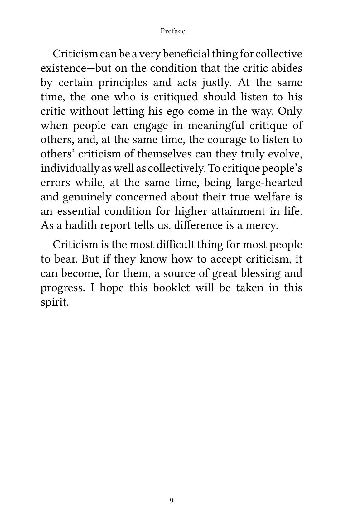 The printed page