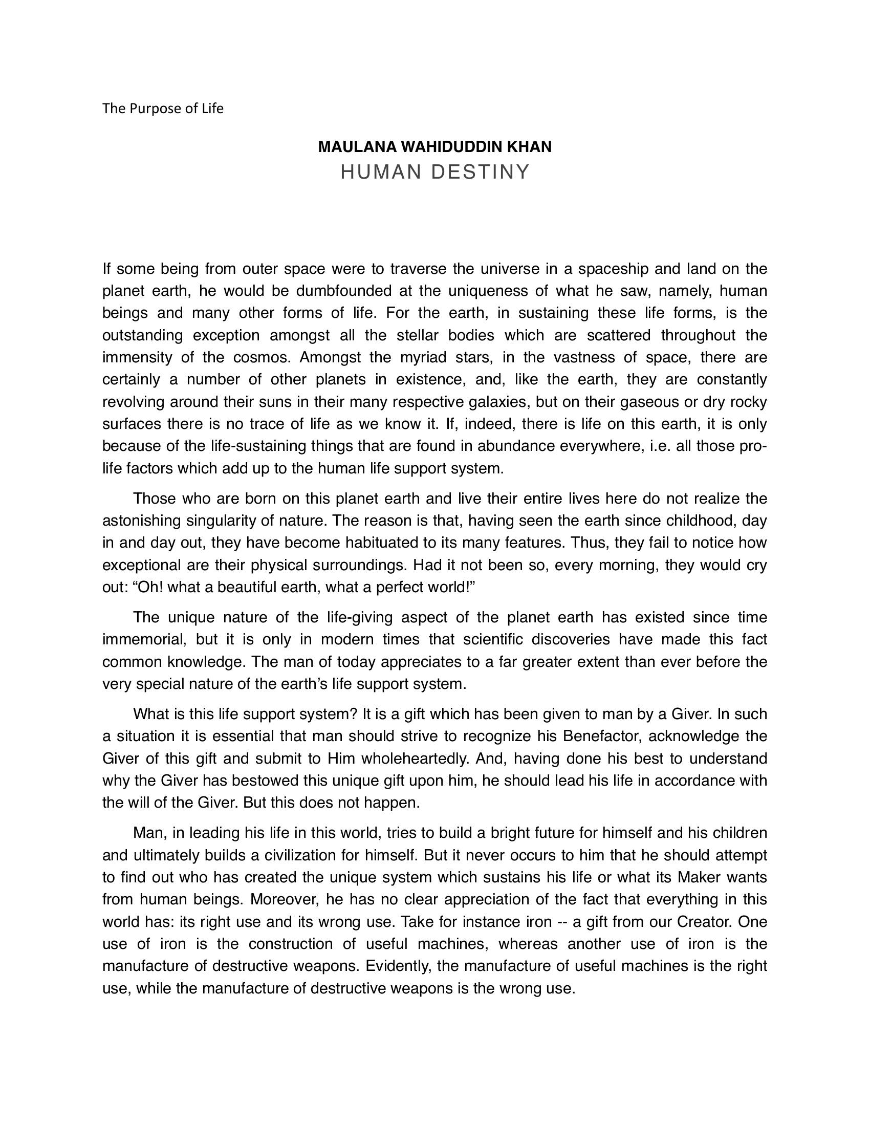 The printed page