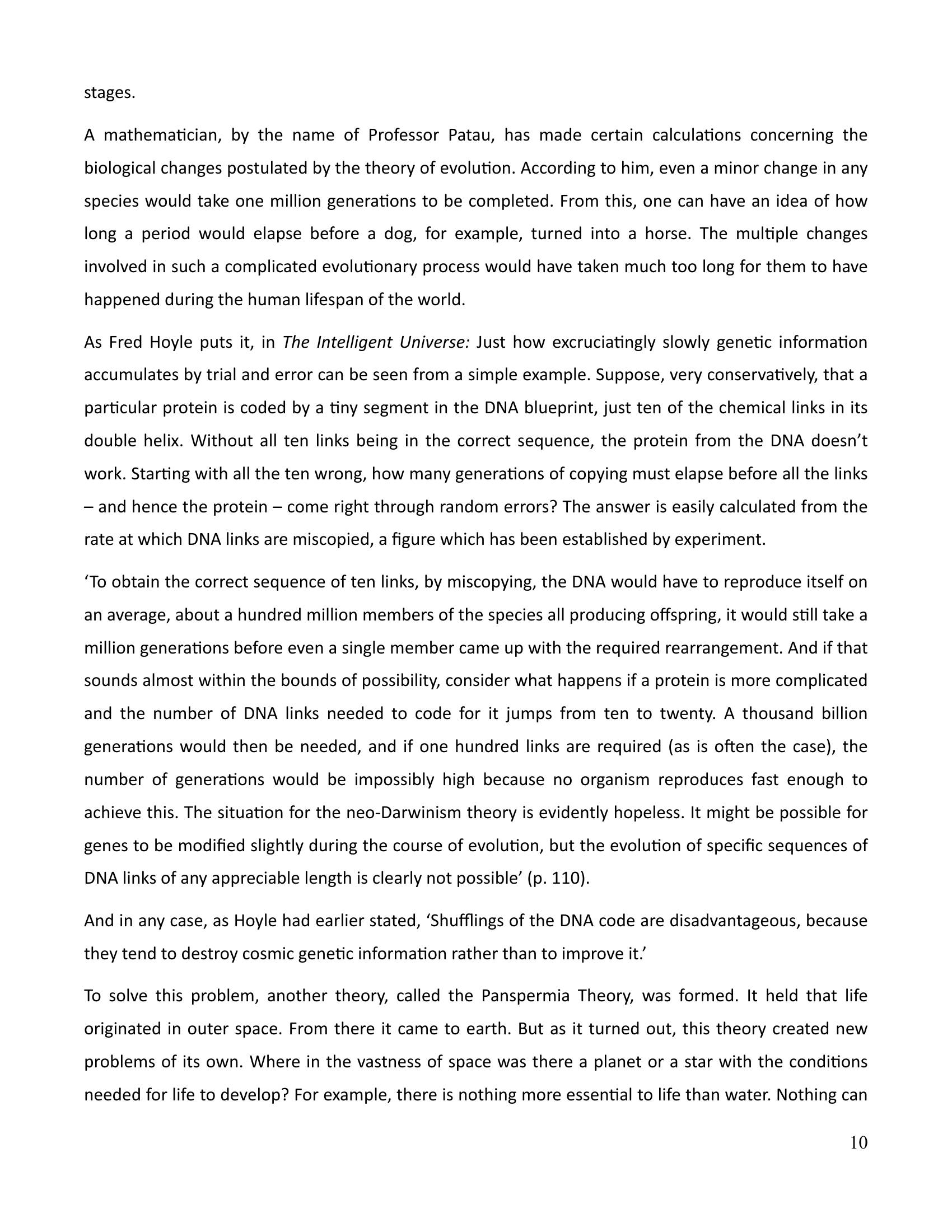 The printed page