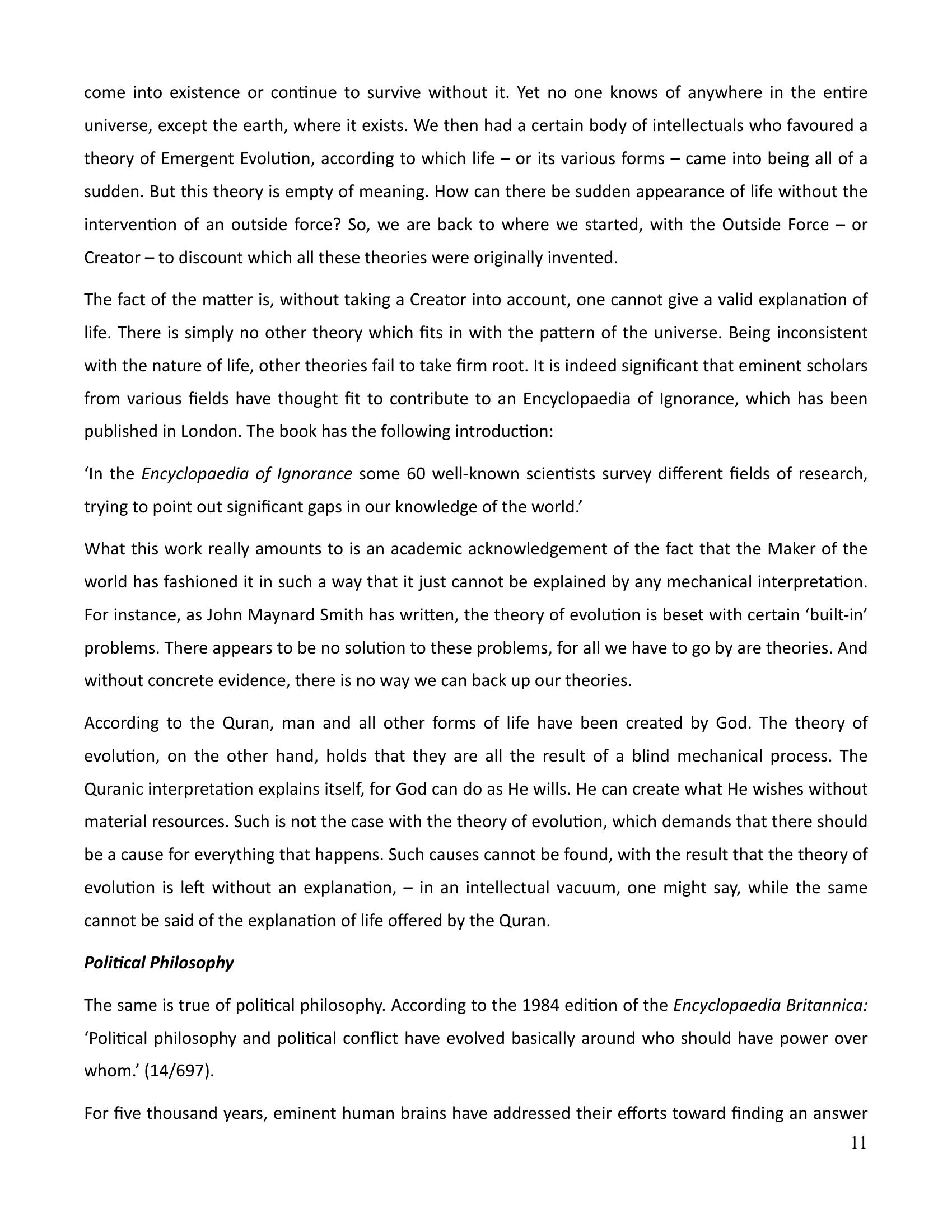 The printed page