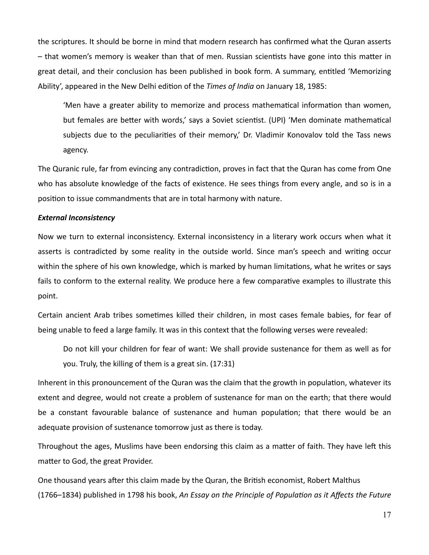 The printed page