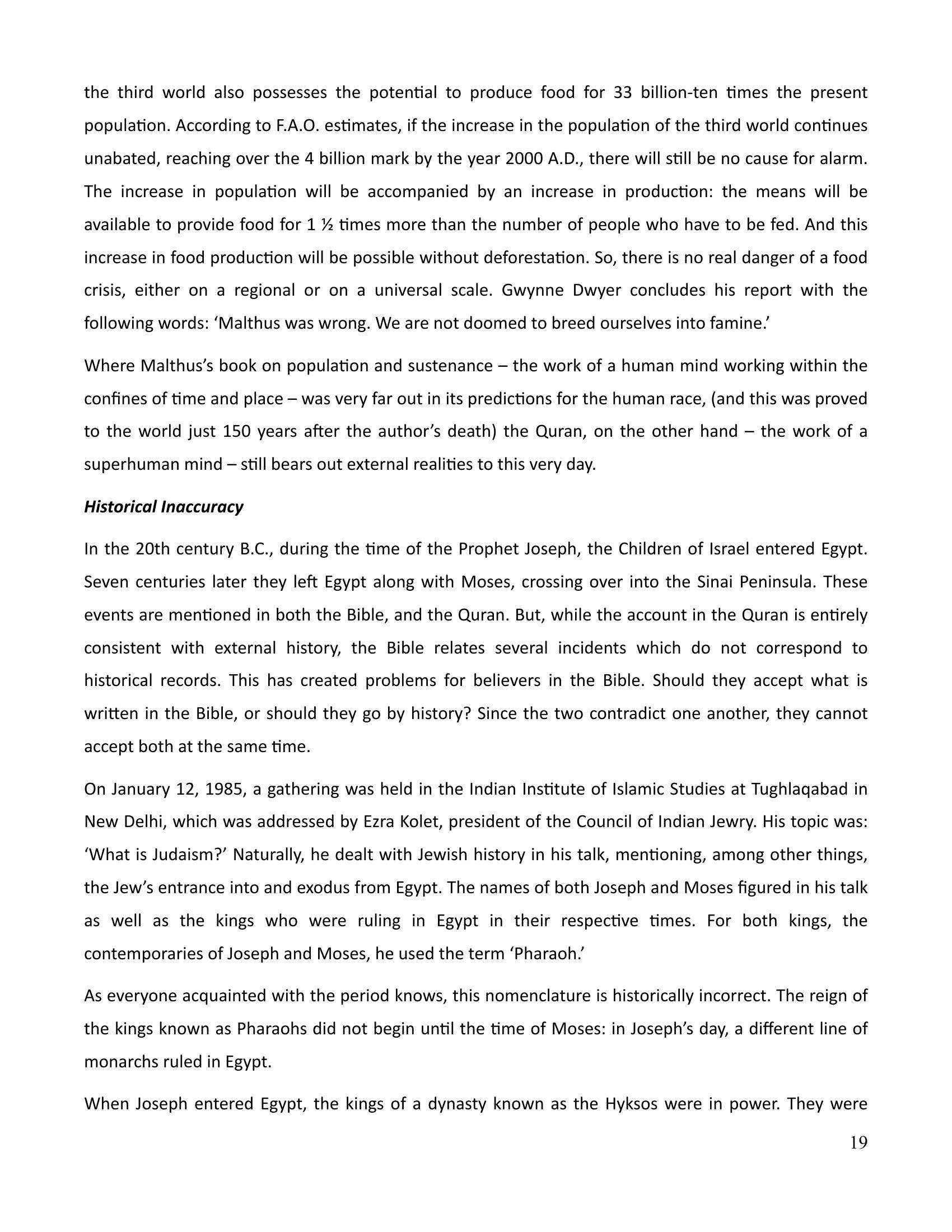 The printed page