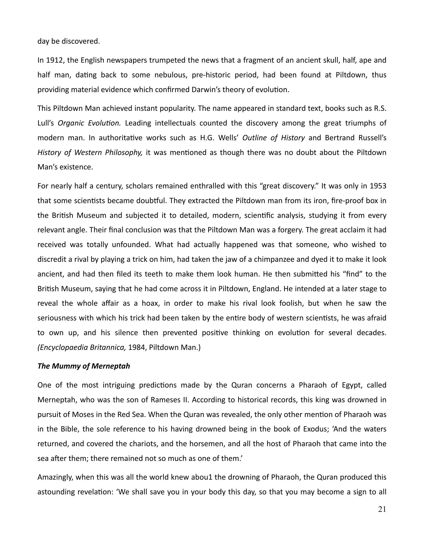 The printed page