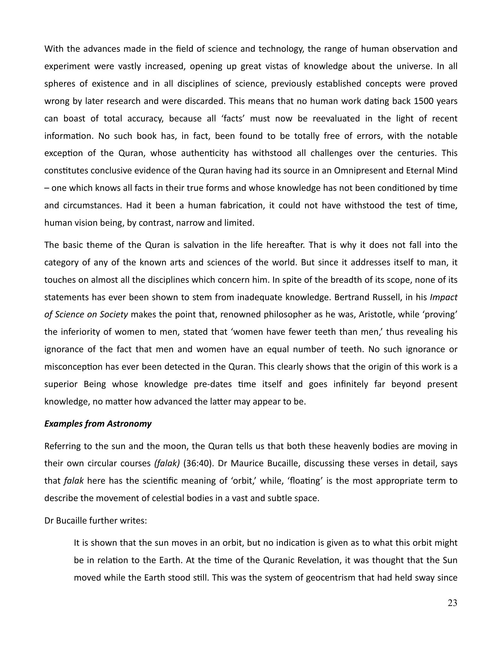 The printed page