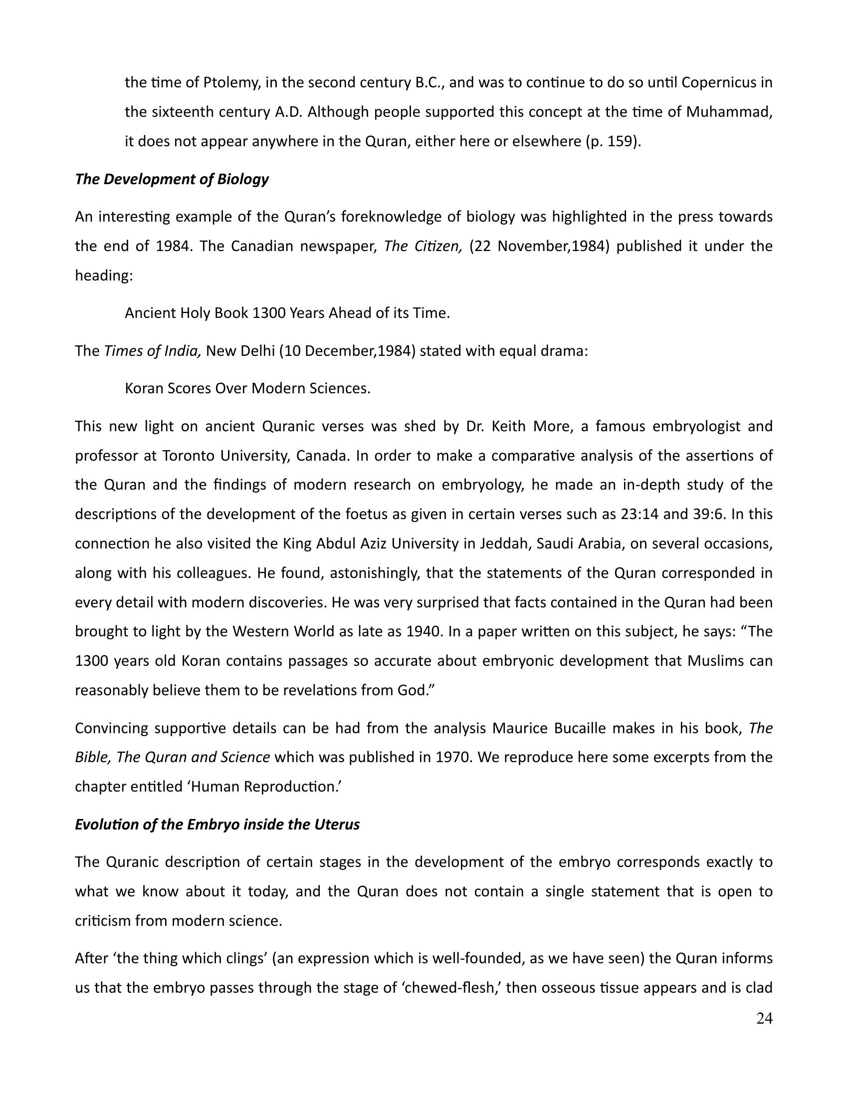 The printed page