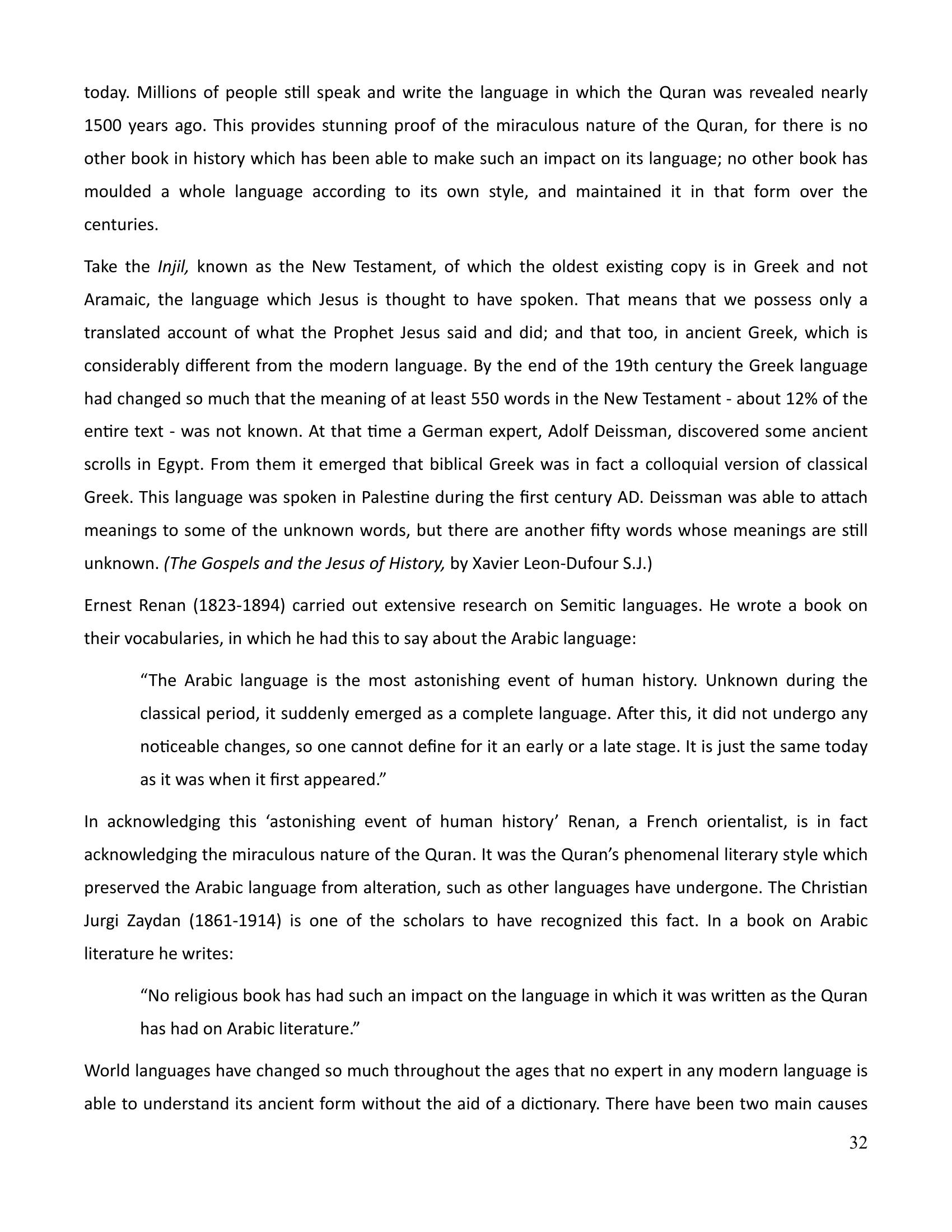 The printed page
