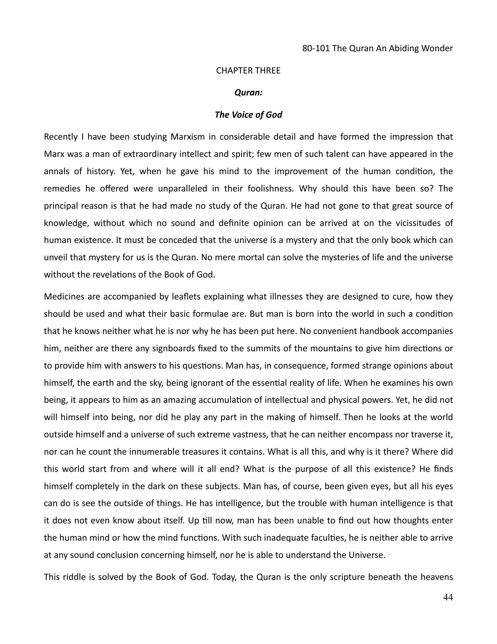 The printed page