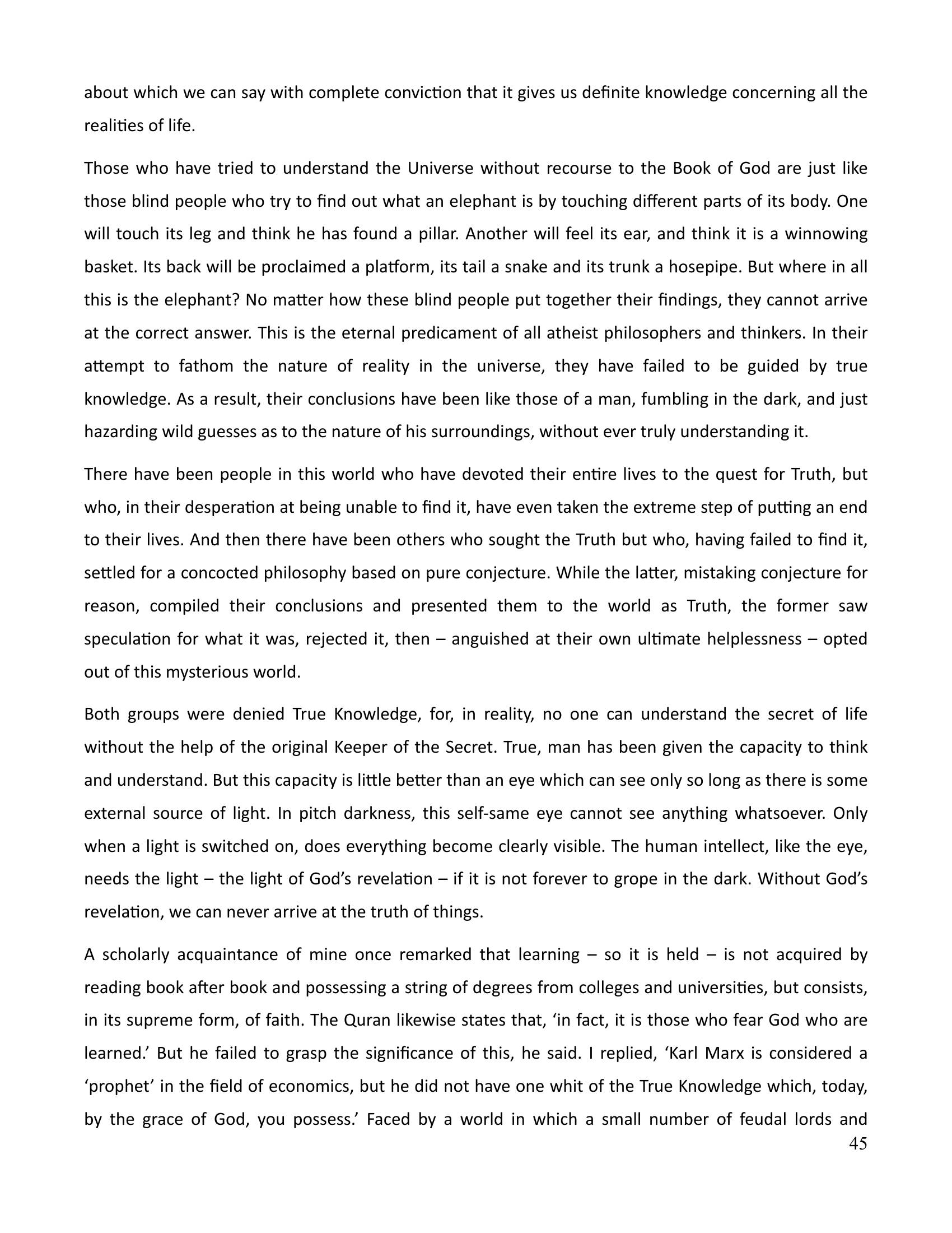 The printed page