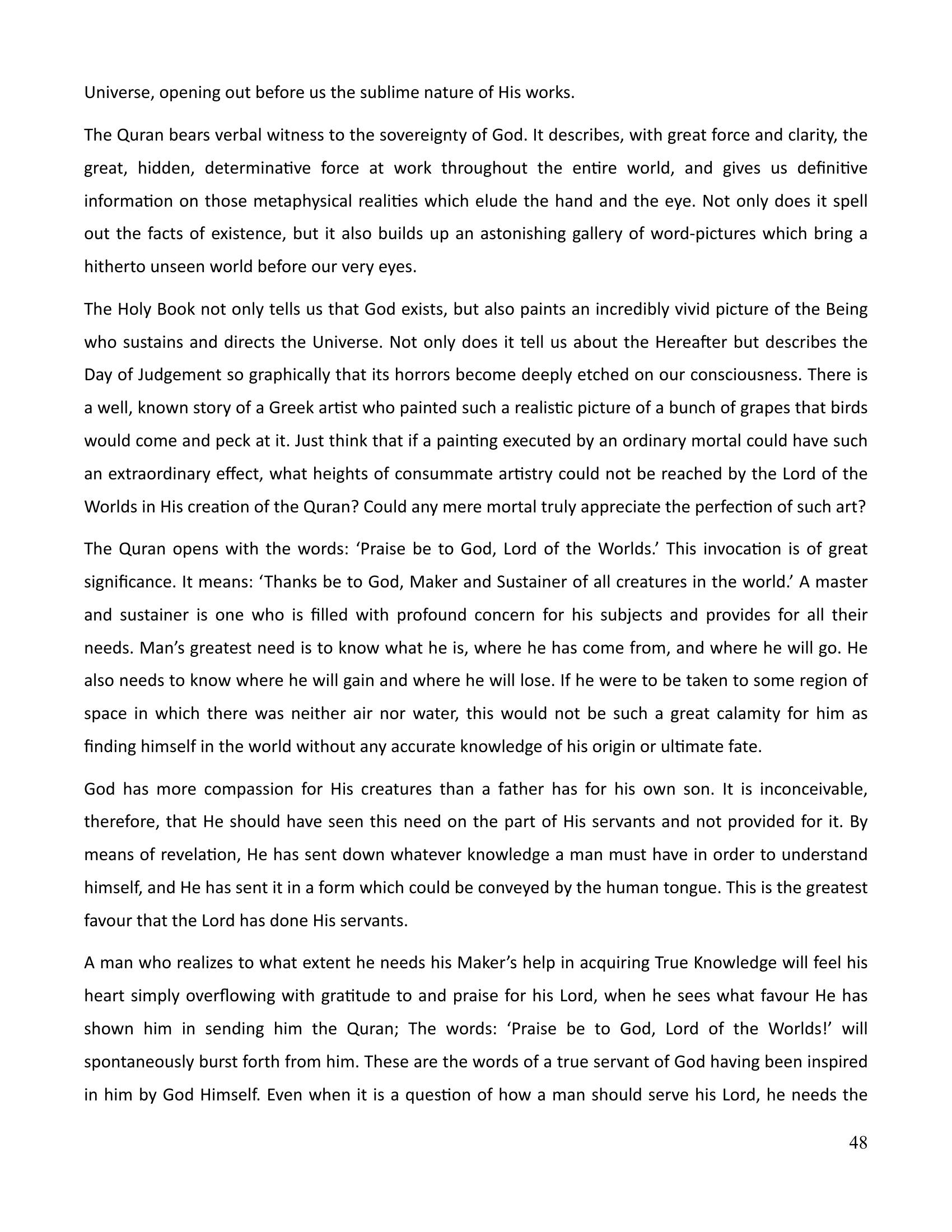 The printed page