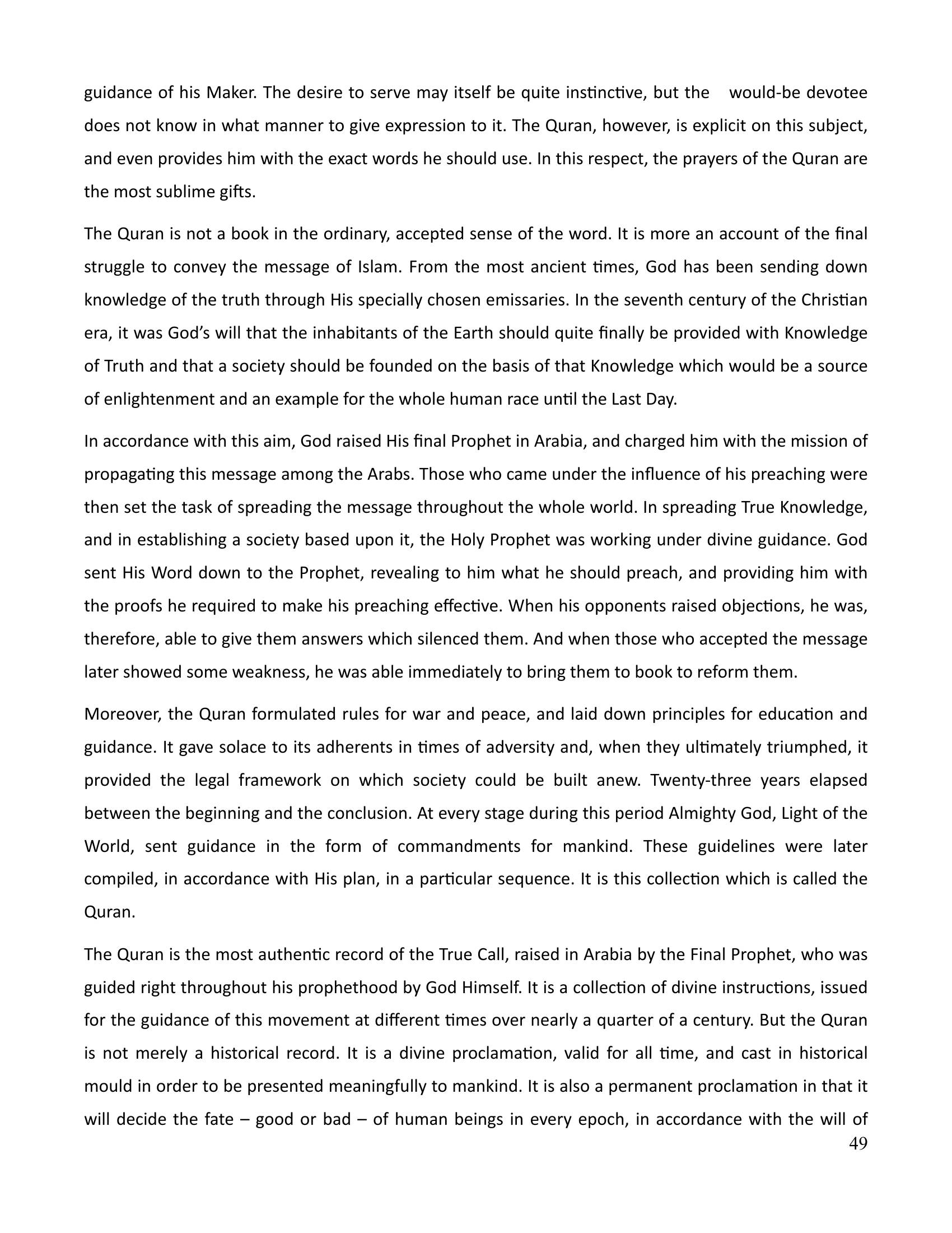 The printed page