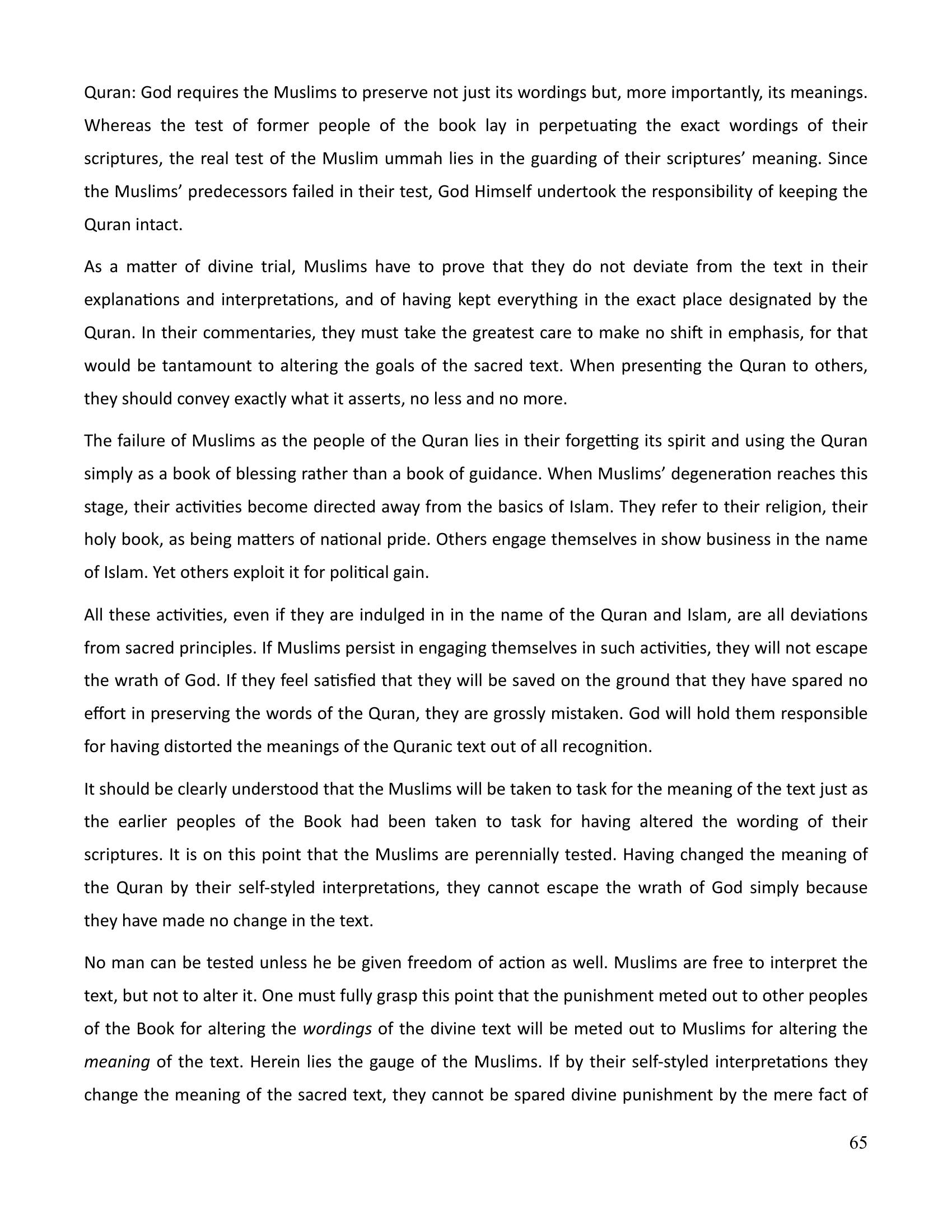 The printed page