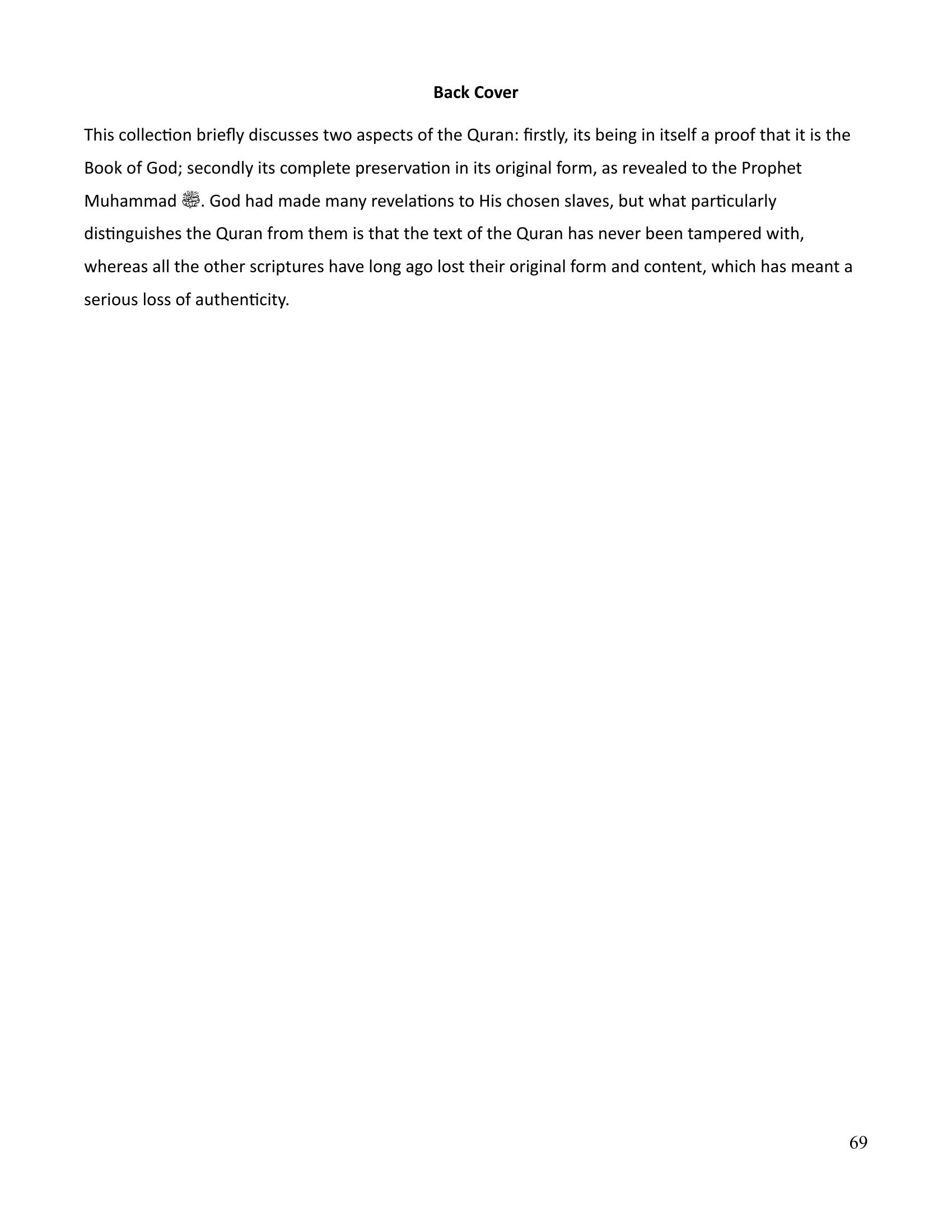 The printed page