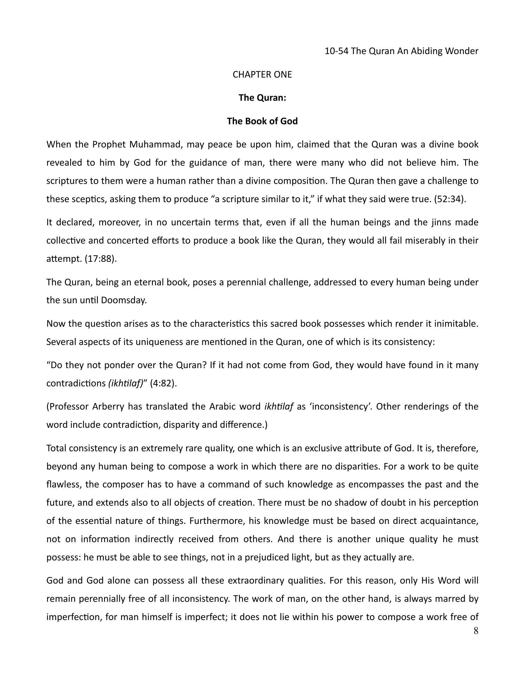 The printed page