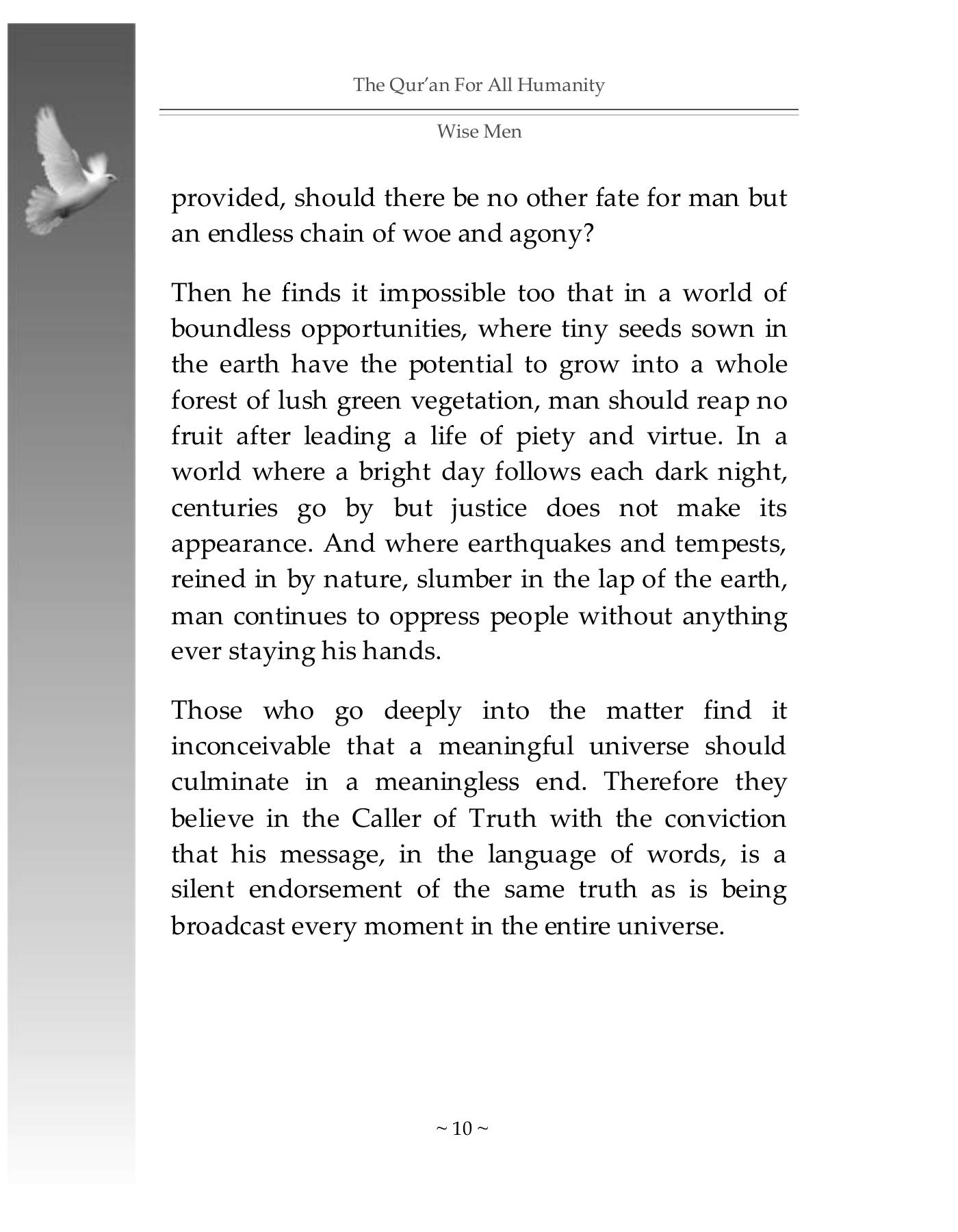 The printed page