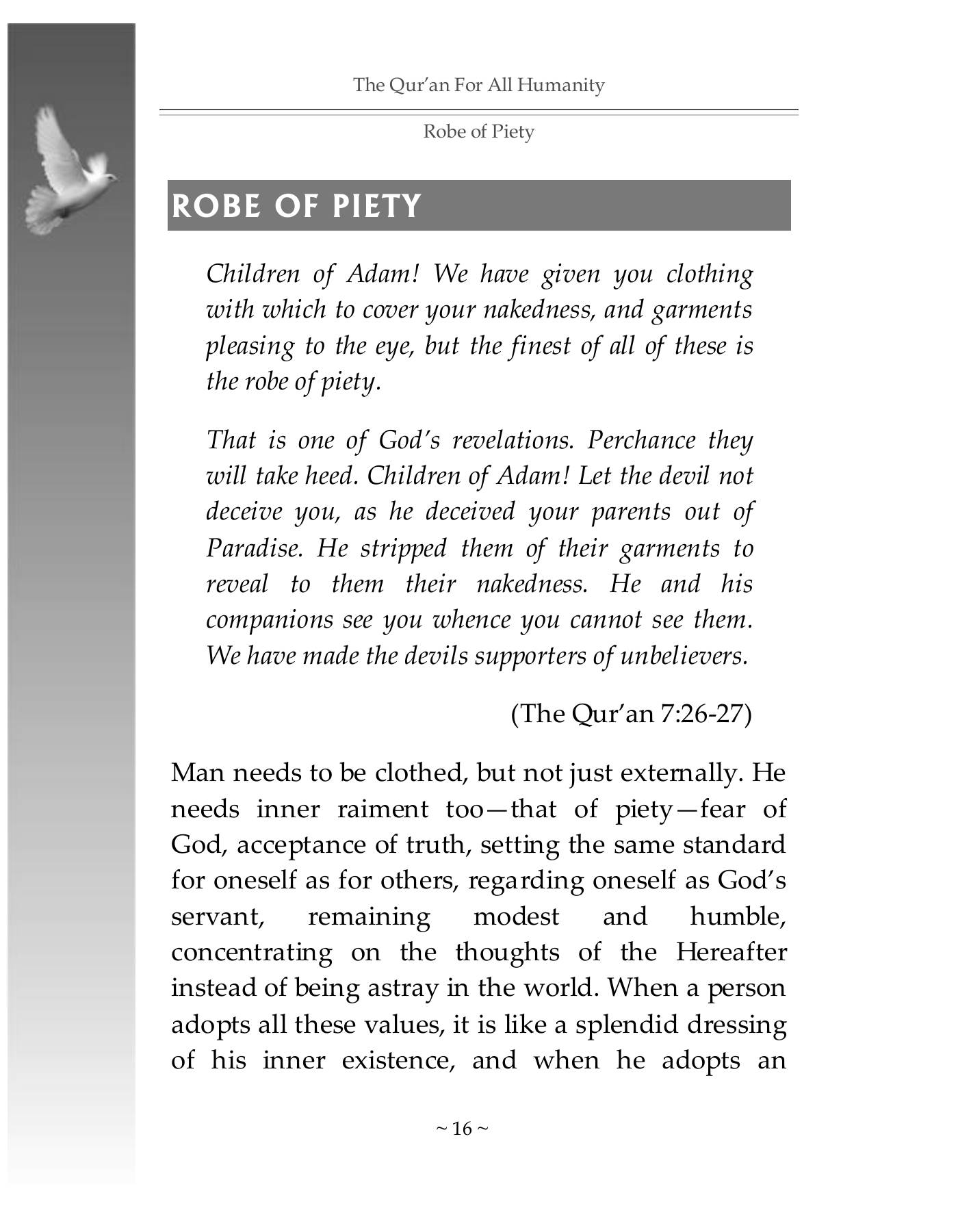 The printed page