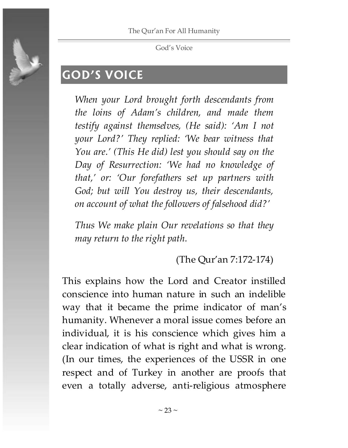 The printed page