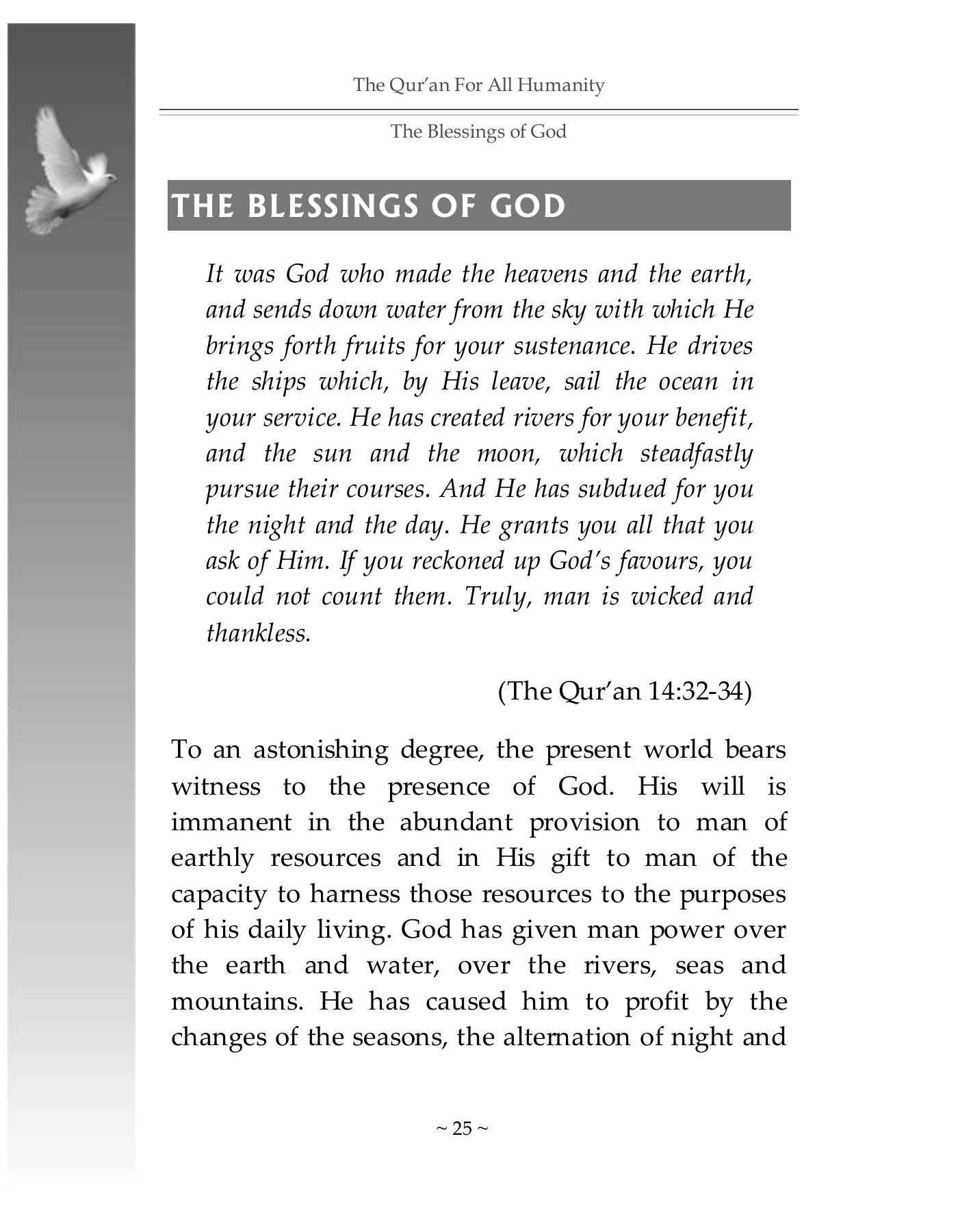 The printed page