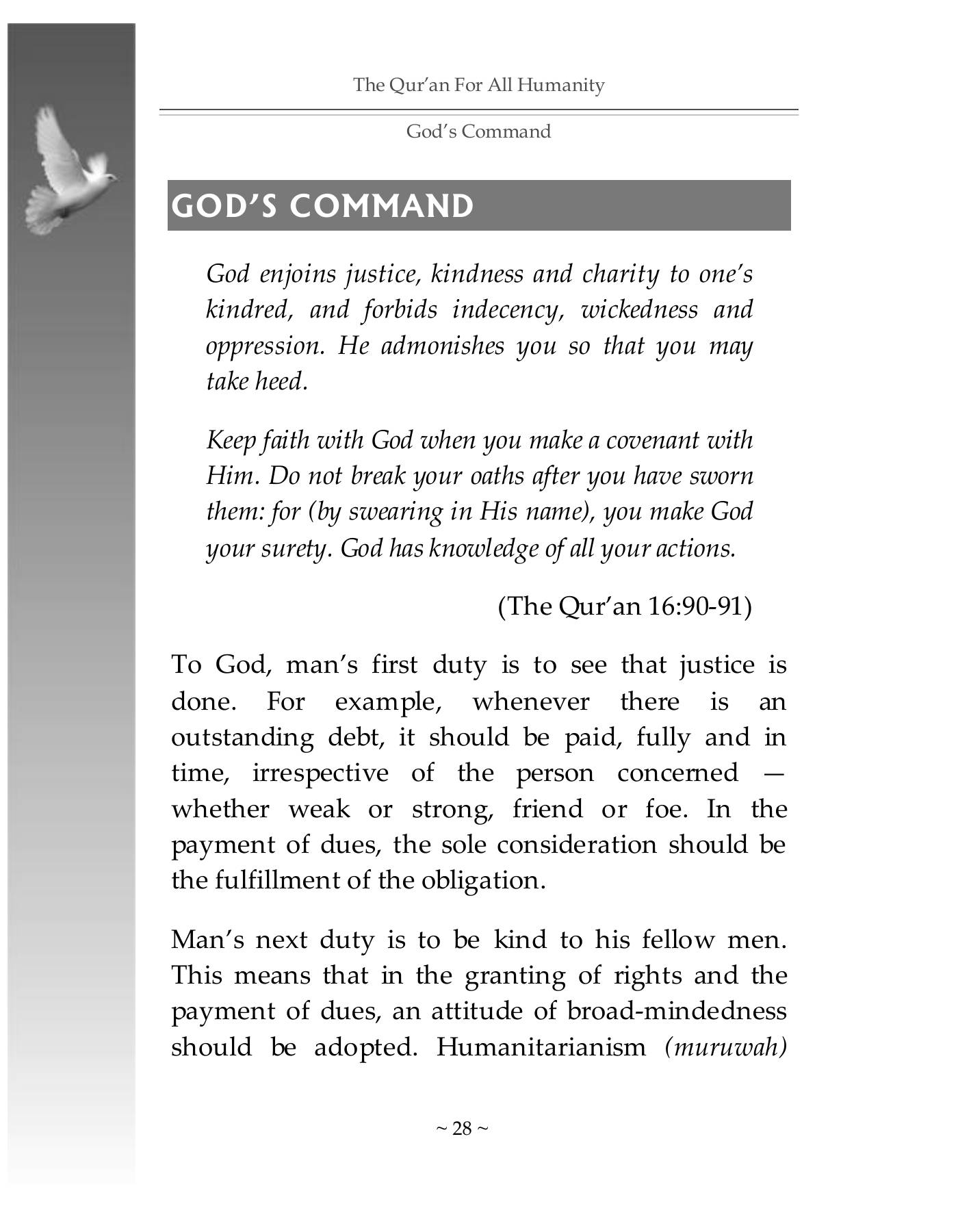 The printed page