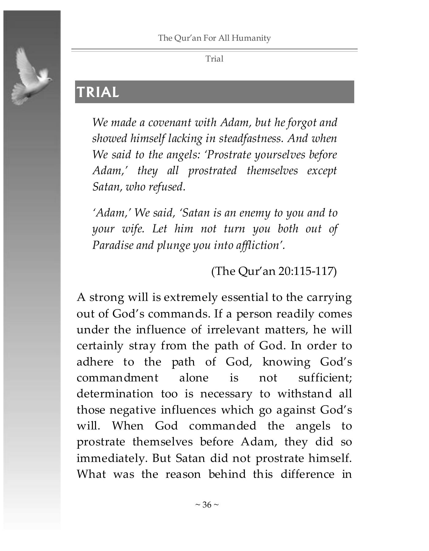 The printed page