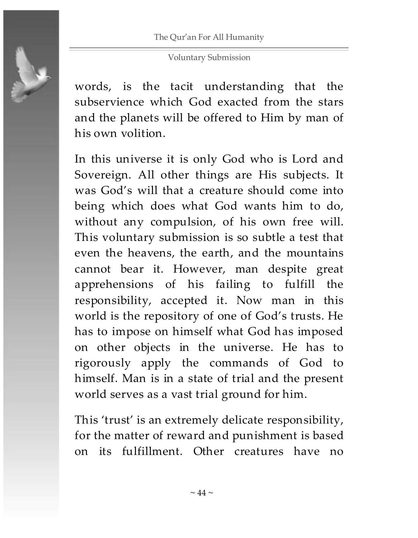 The printed page