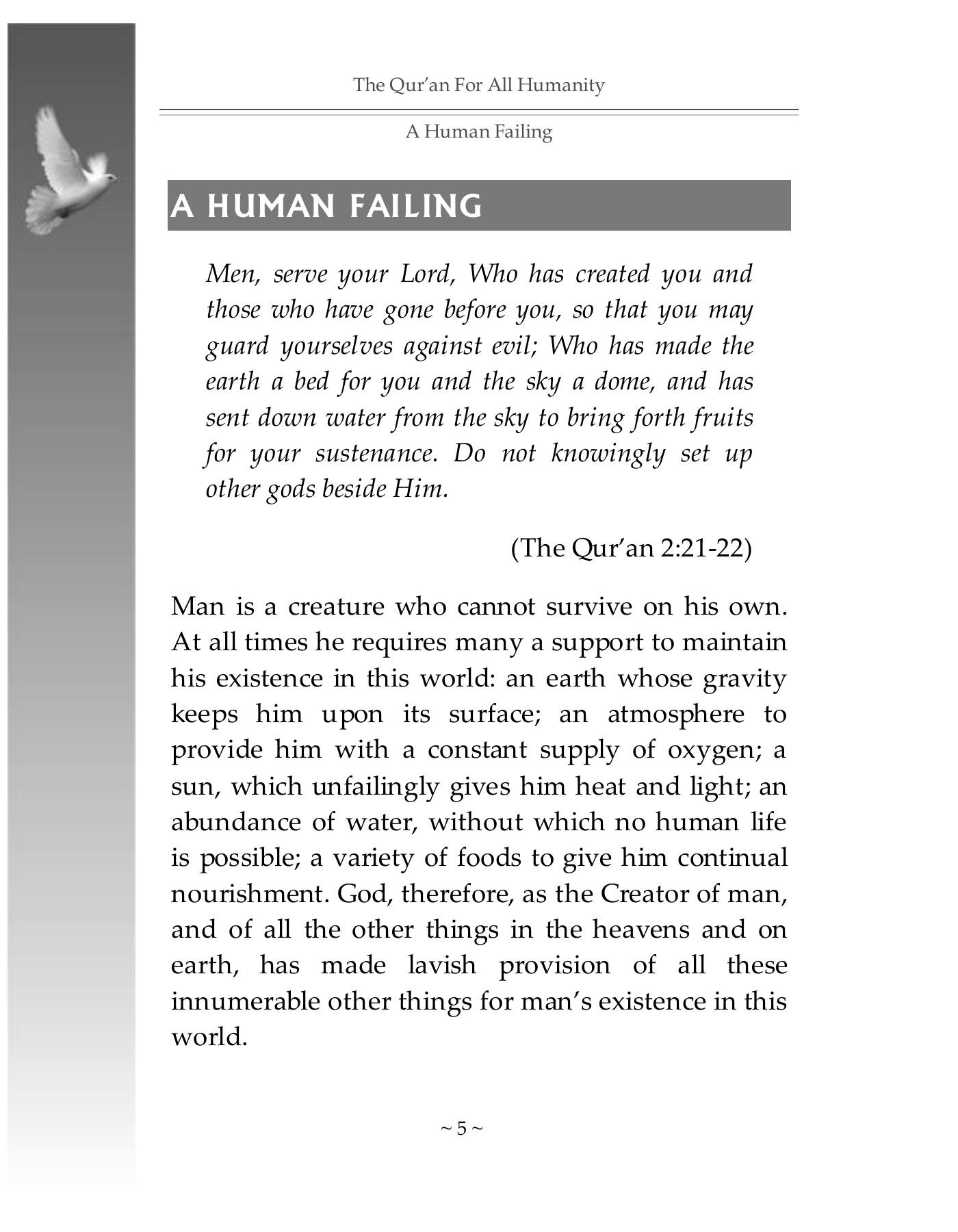 The printed page