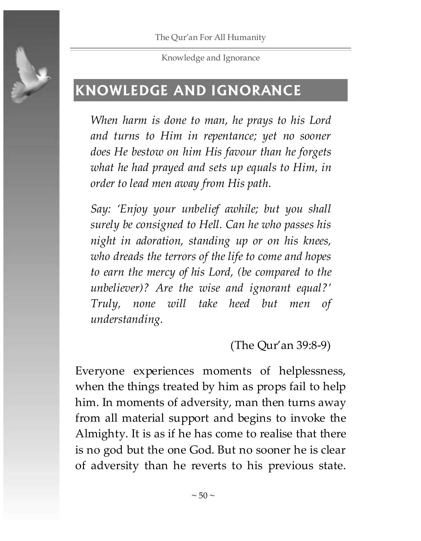 The printed page
