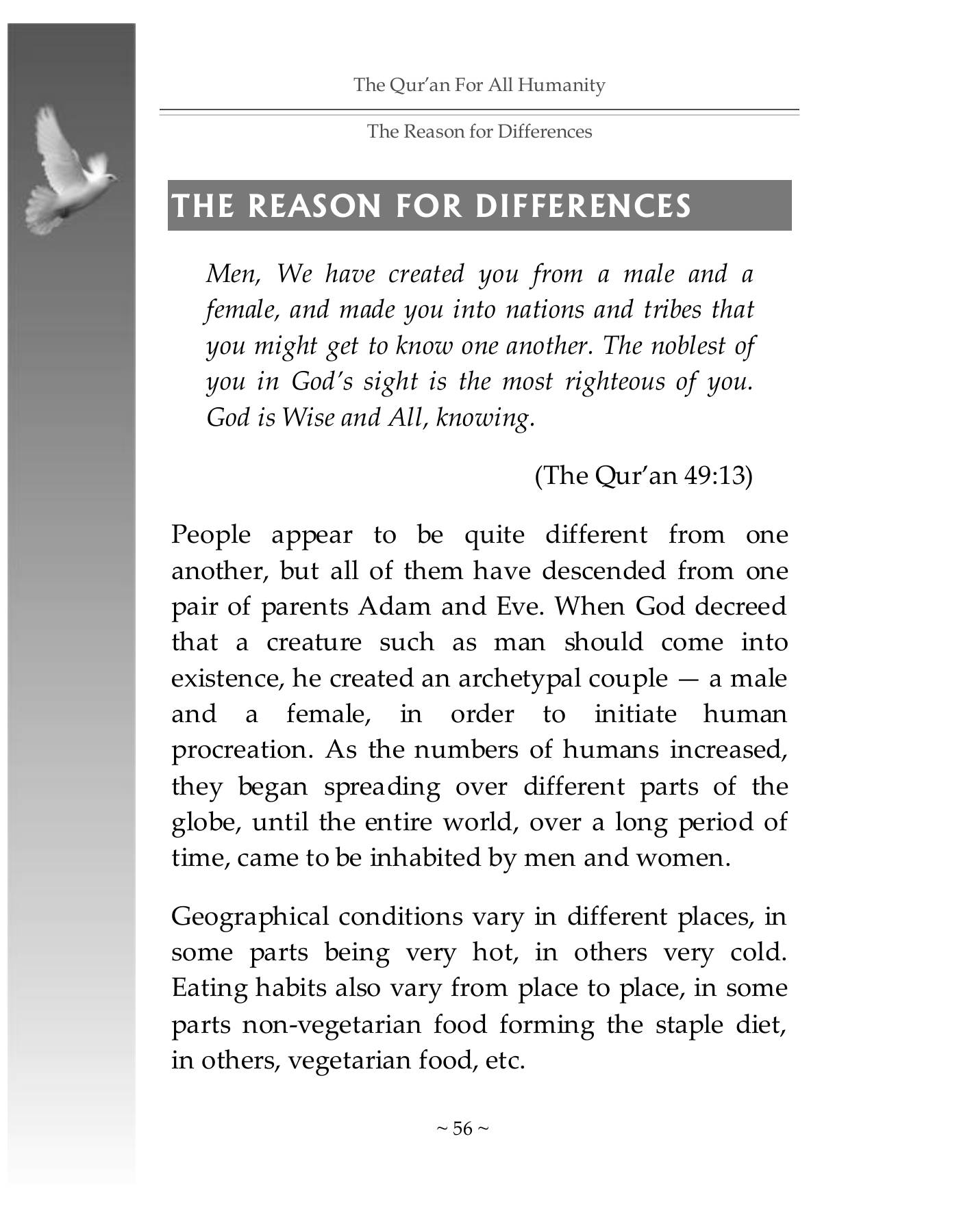 The printed page