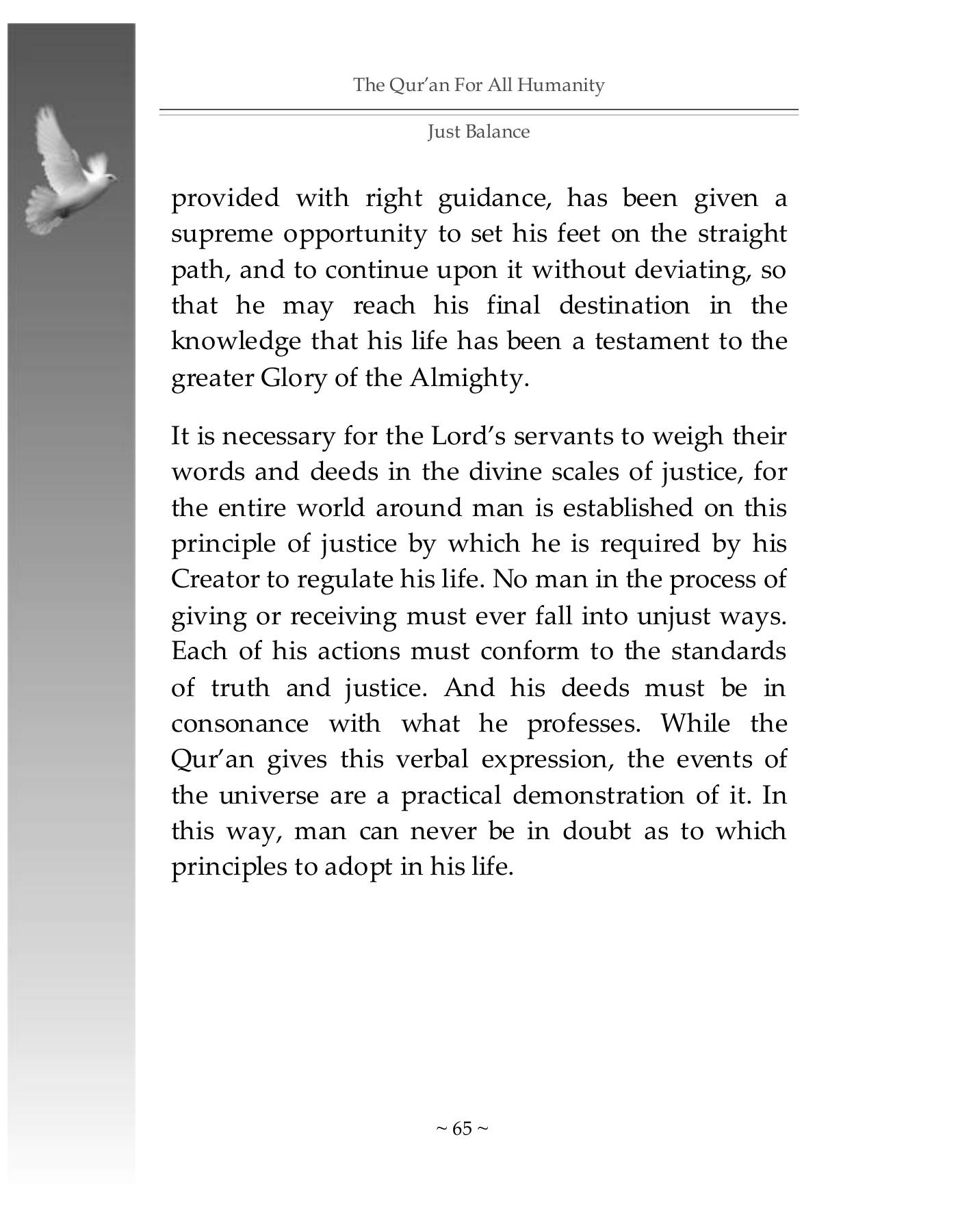 The printed page