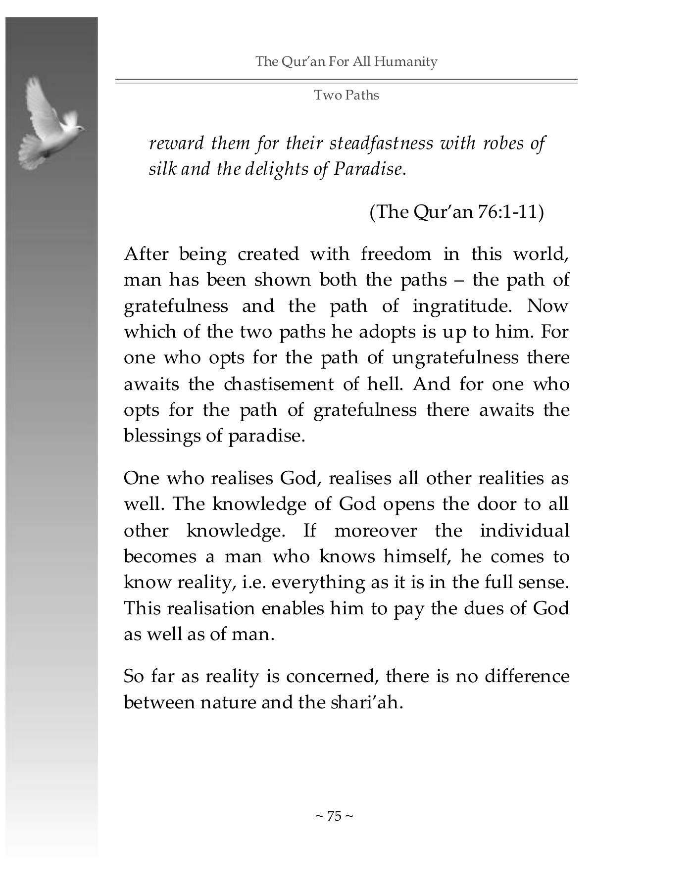 The printed page