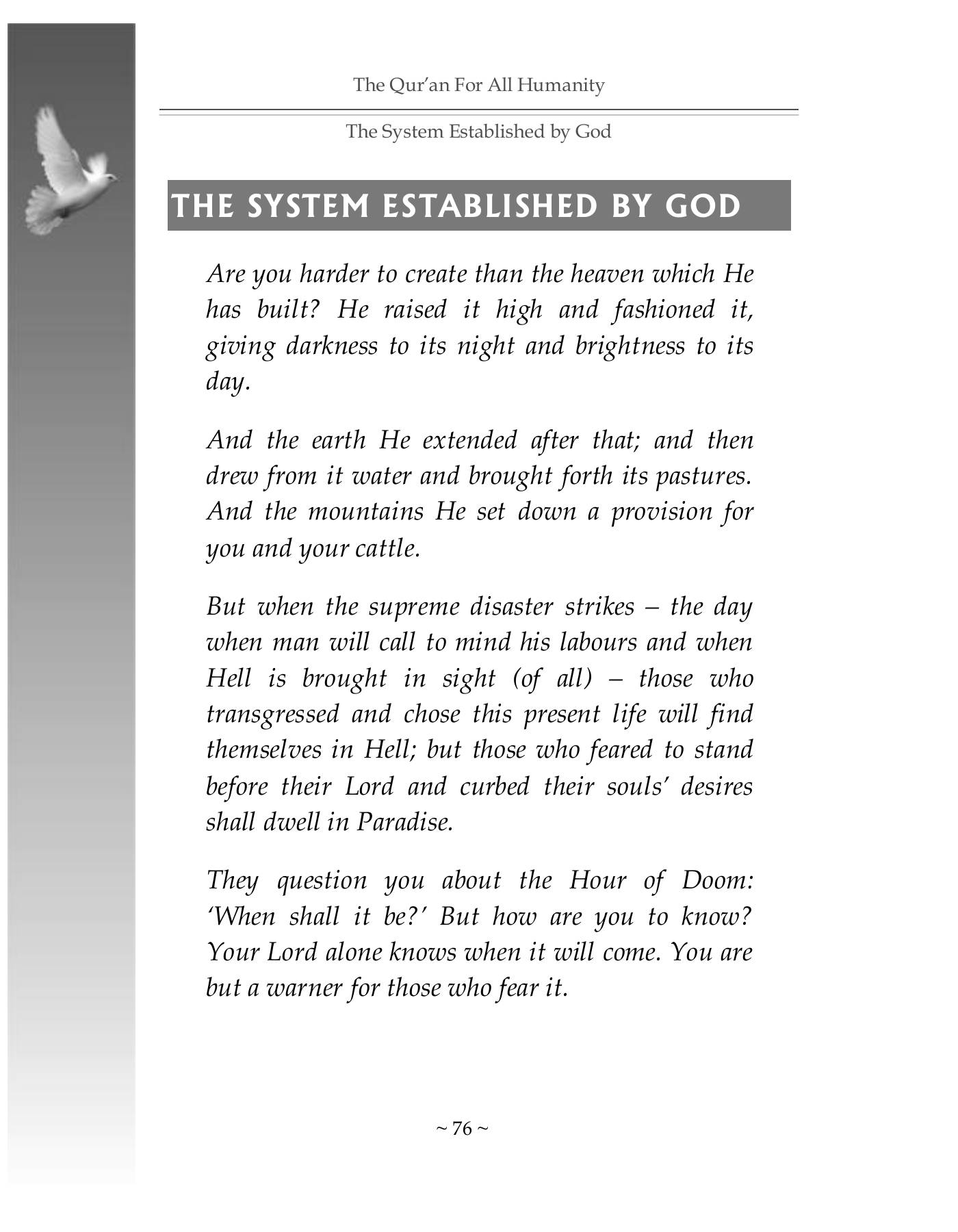 The printed page