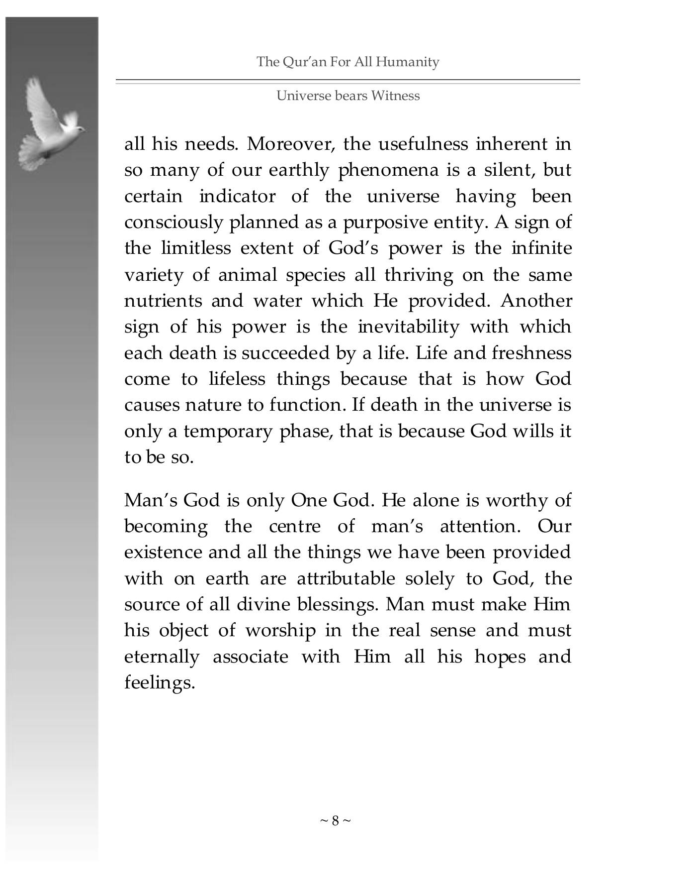 The printed page