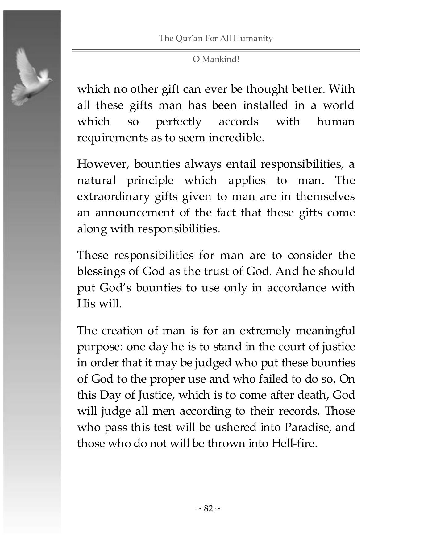 The printed page