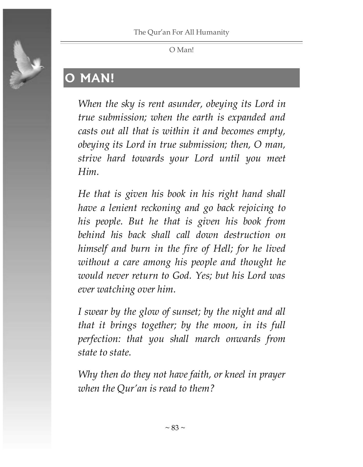 The printed page