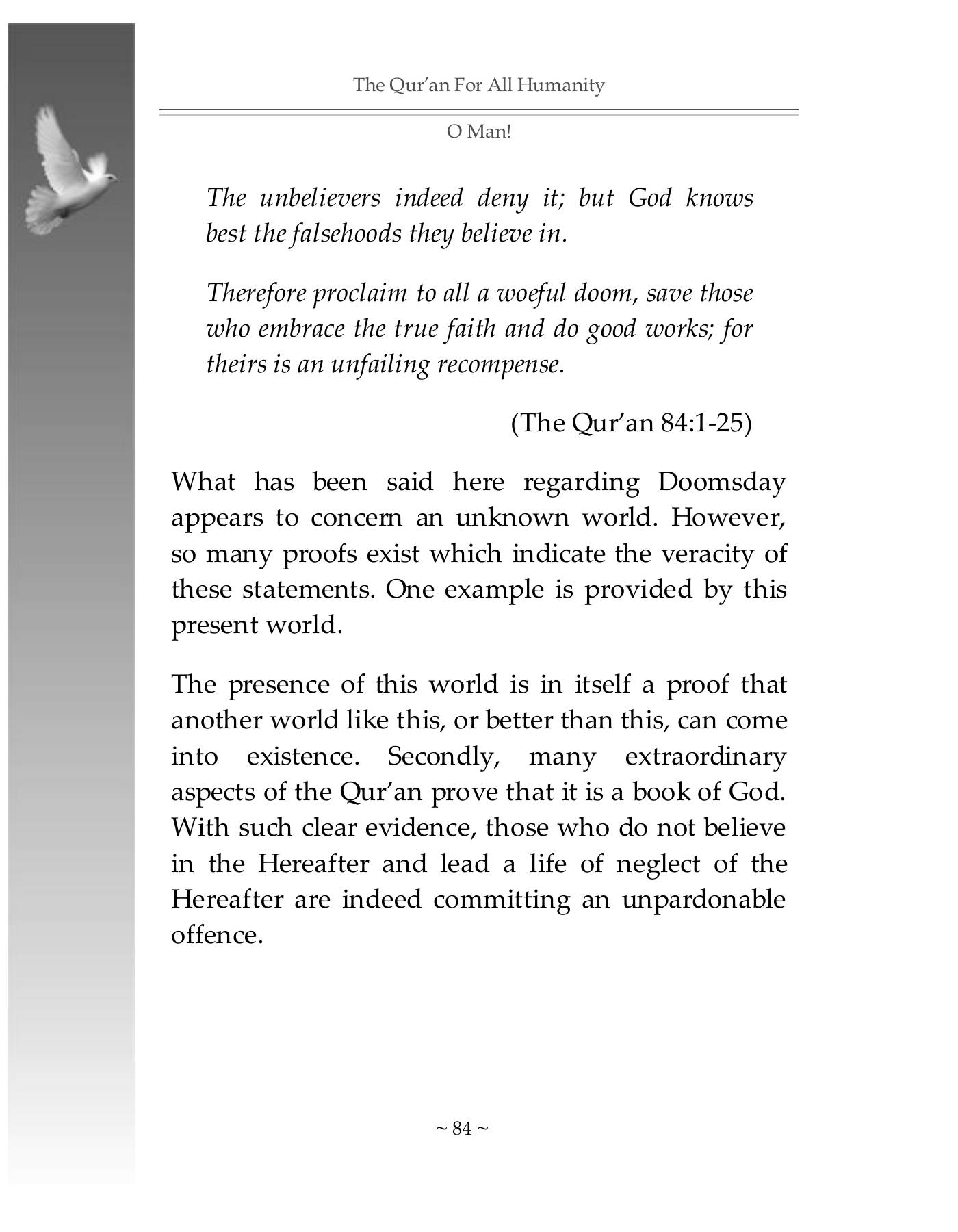 The printed page