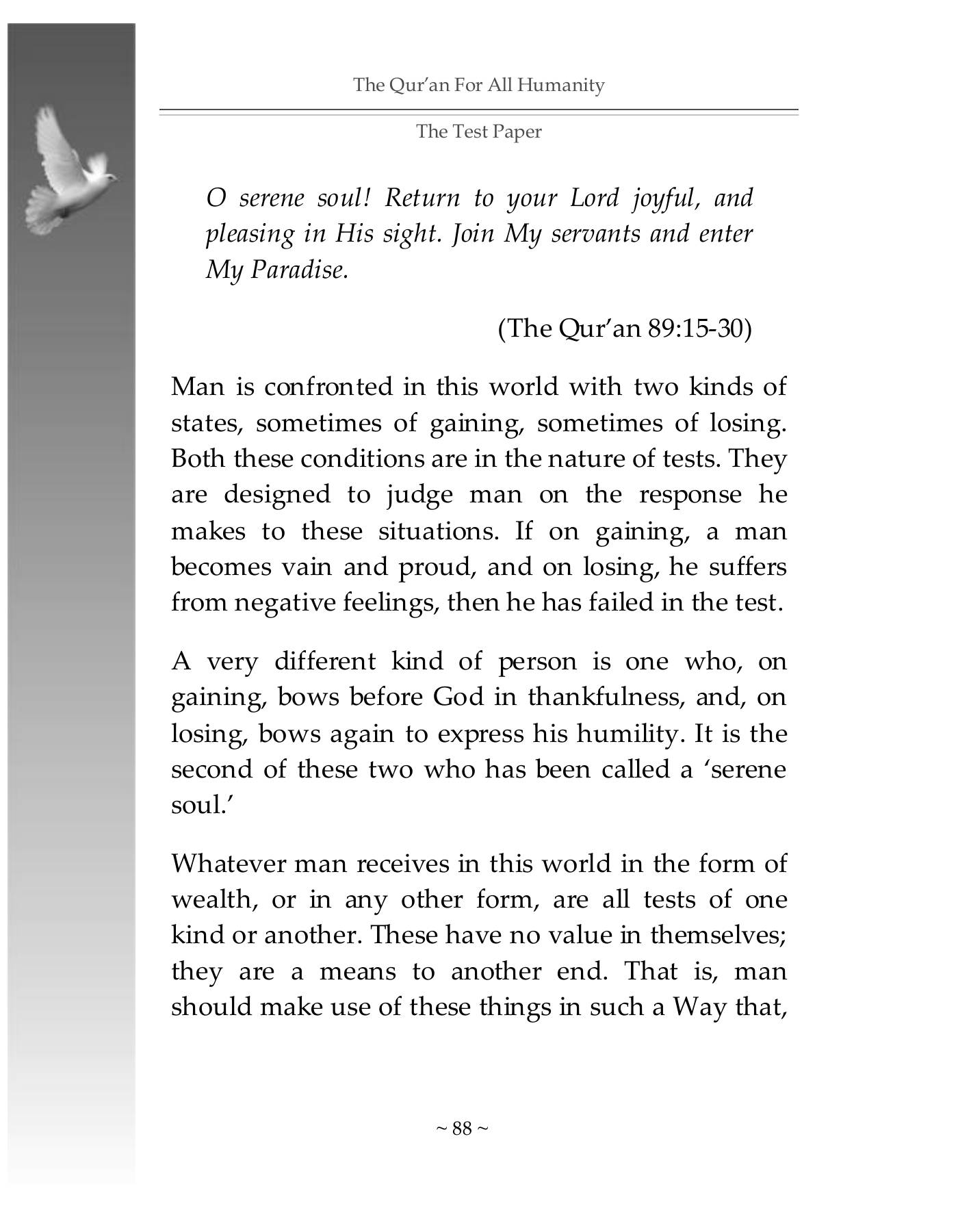 The printed page