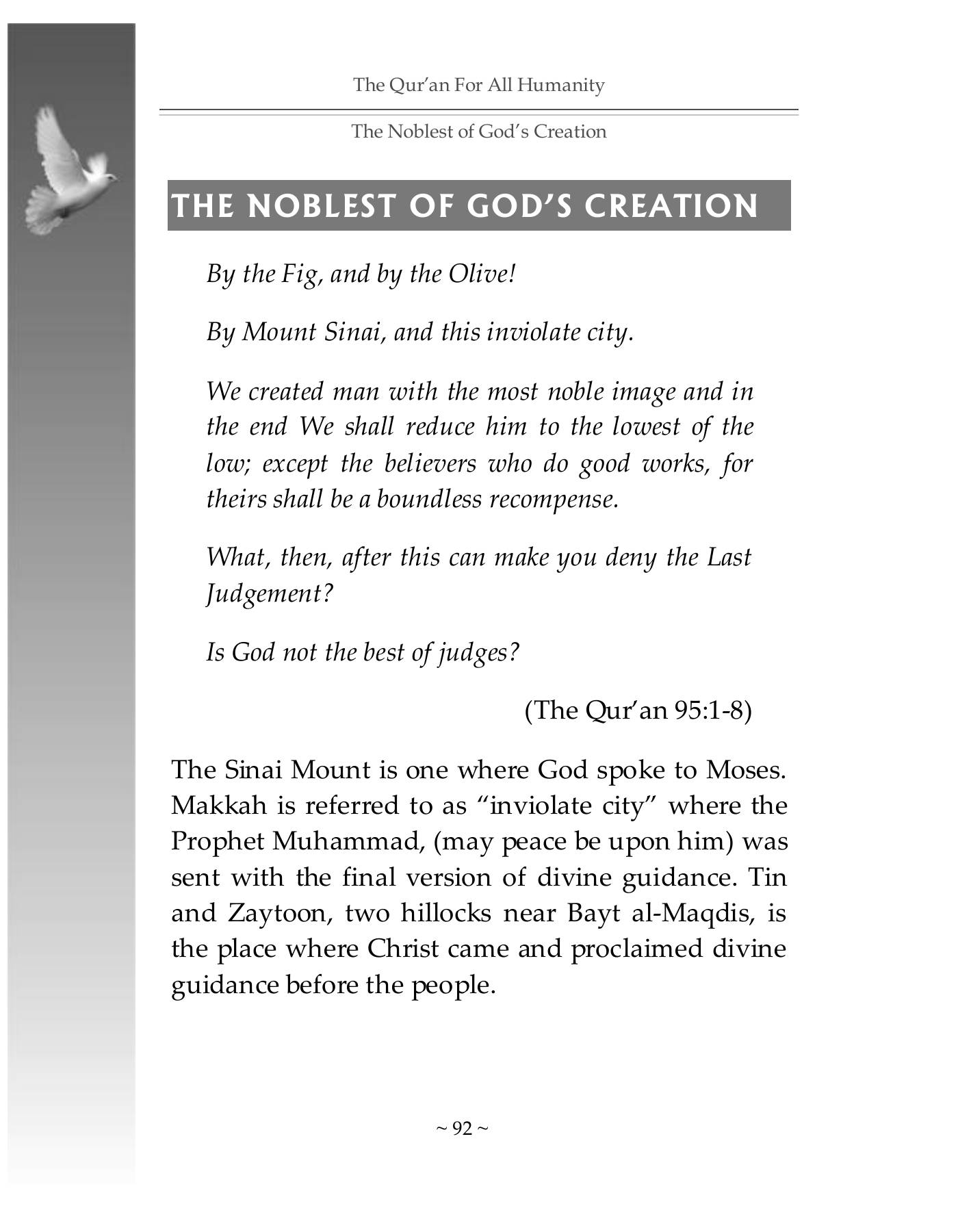 The printed page
