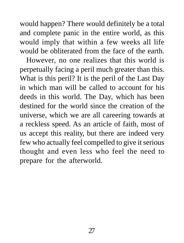 The printed page