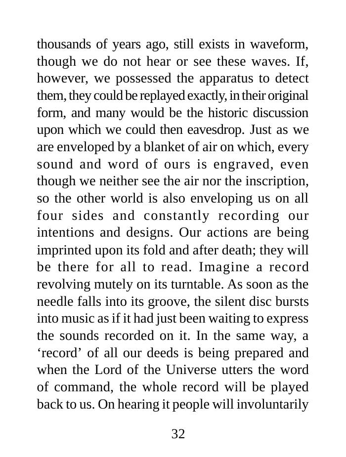 The printed page