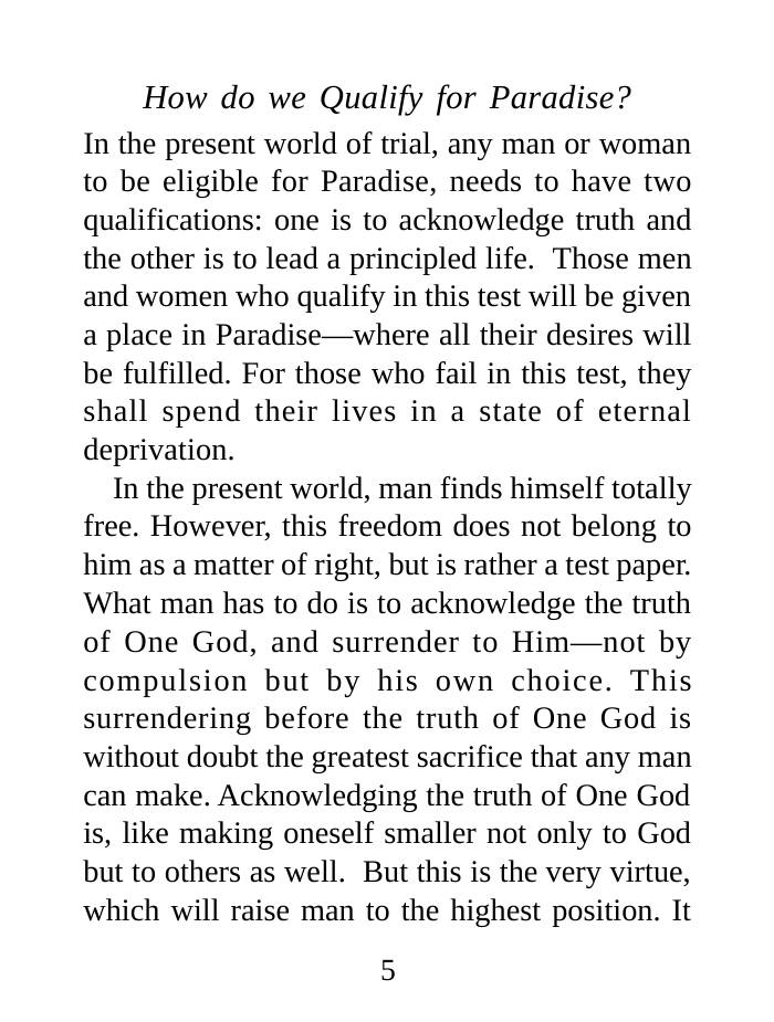 The printed page