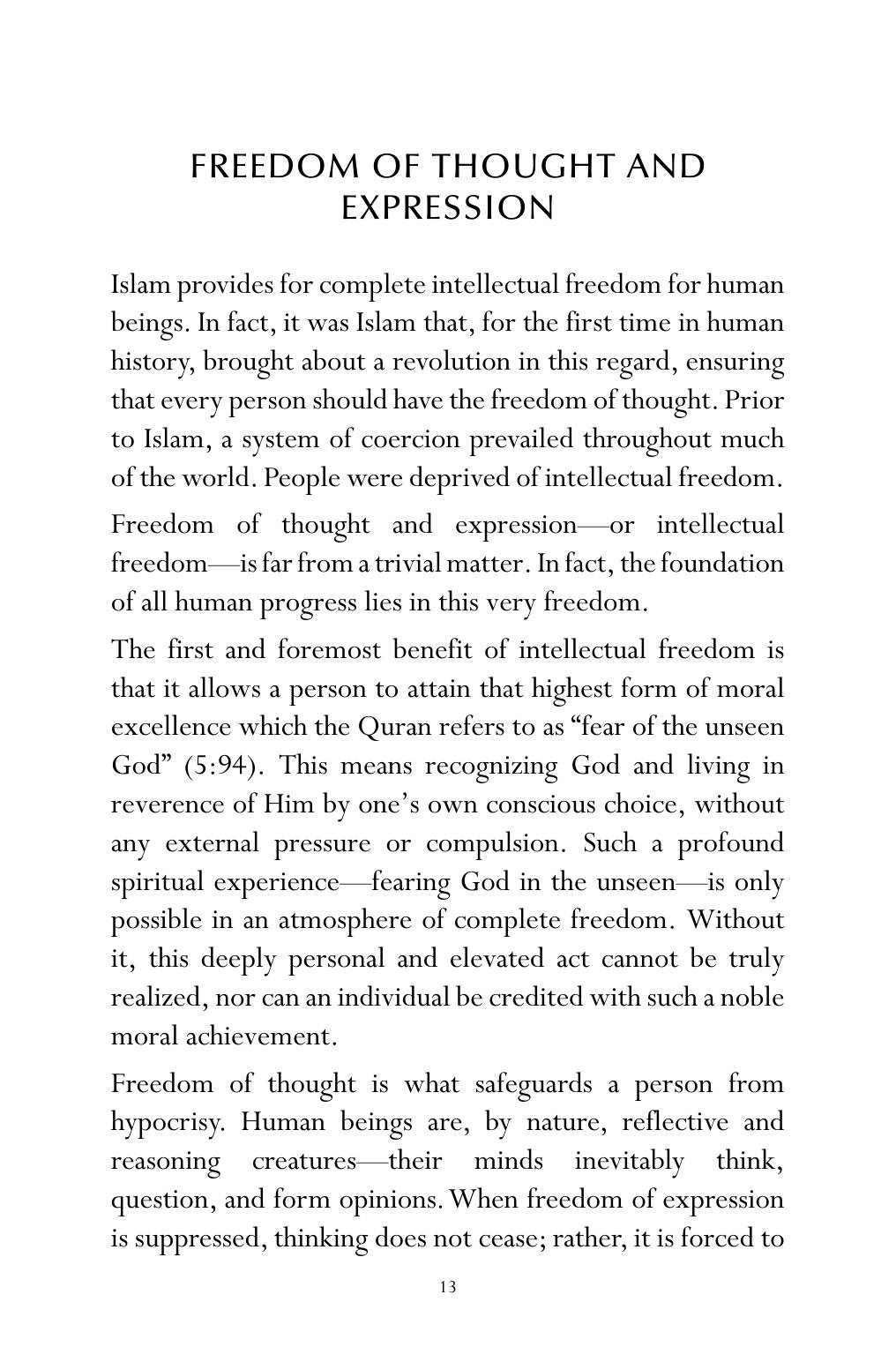 The printed page