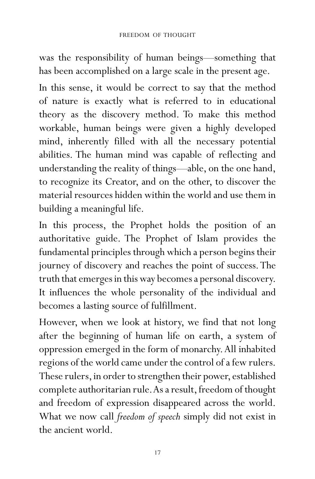 The printed page